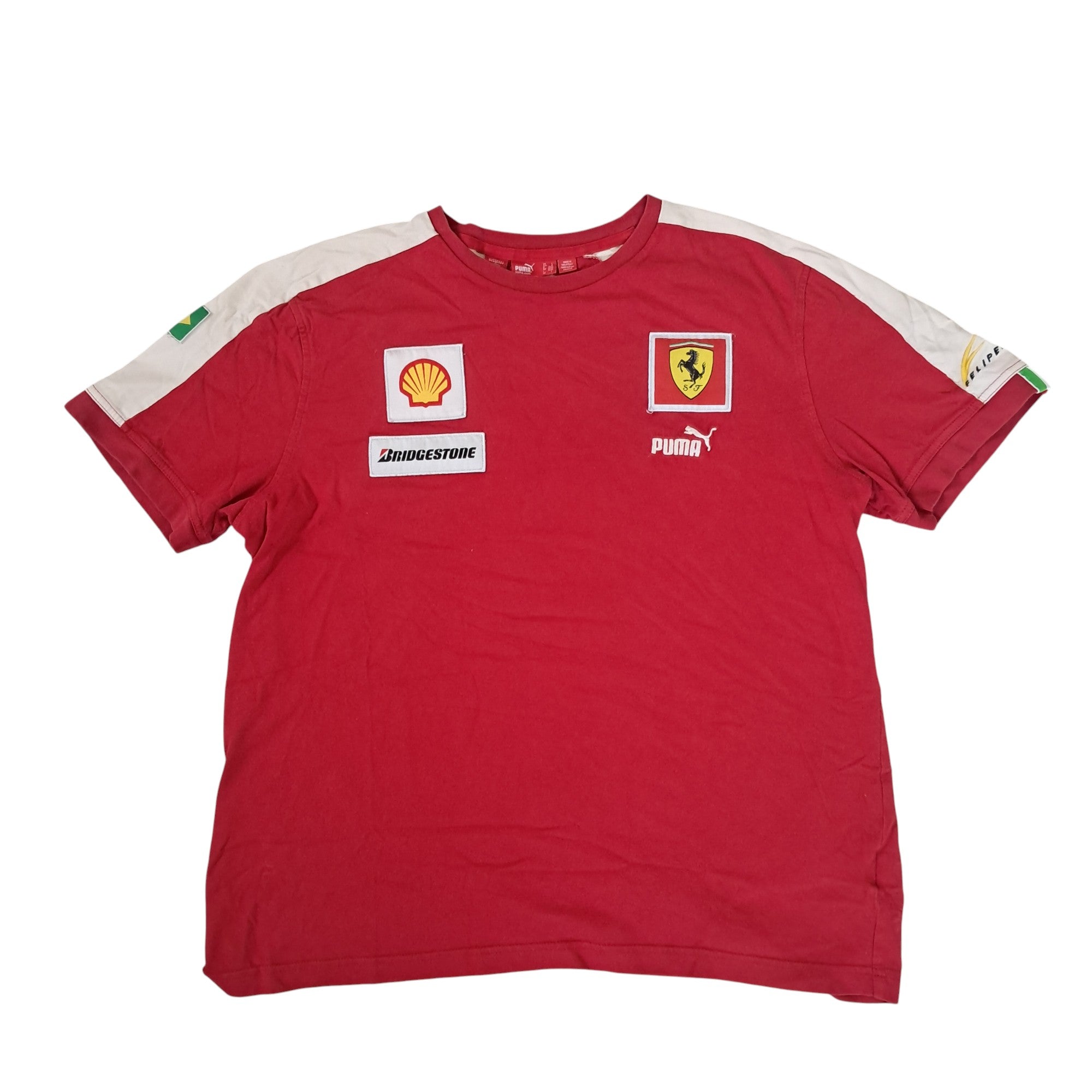 Ferrari x Puma T-Shirt Rot – Größe L