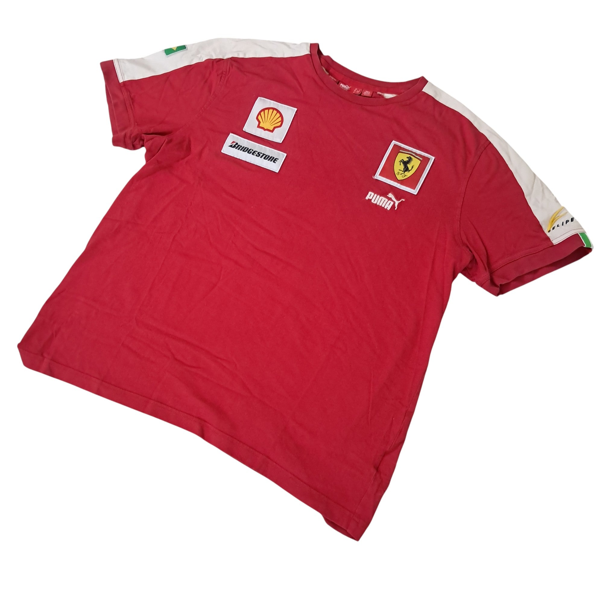 Ferrari x Puma T-Shirt Rot – Größe L