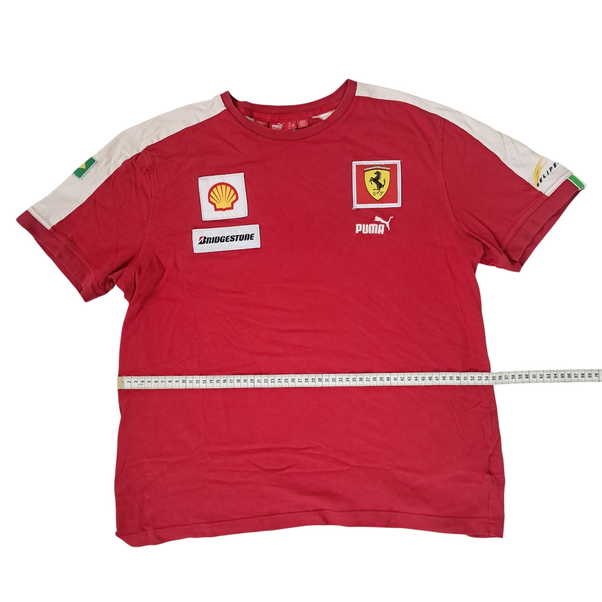 Ferrari x Puma T-Shirt Rot – Größe L