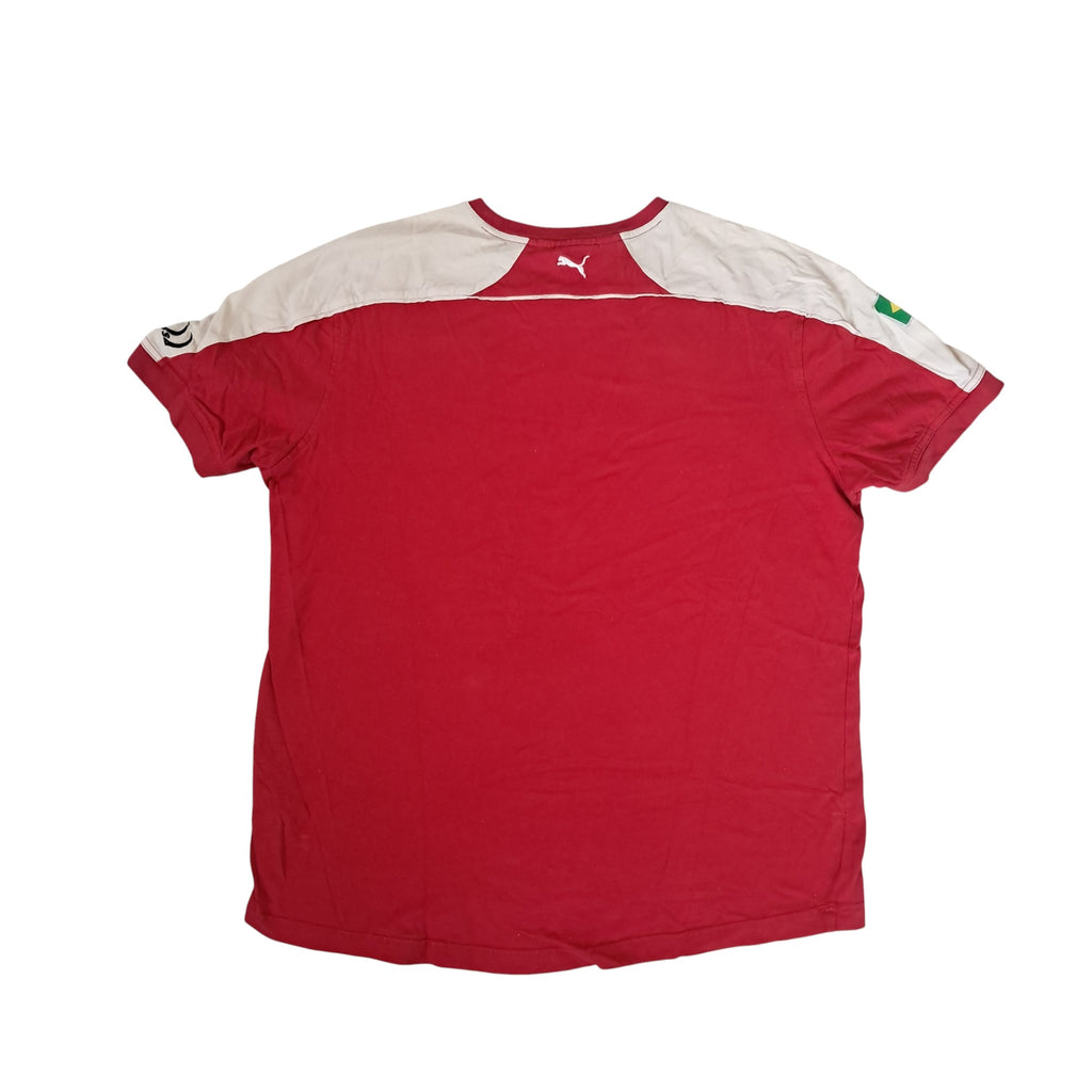 Ferrari x Puma T-Shirt Rot – Größe L