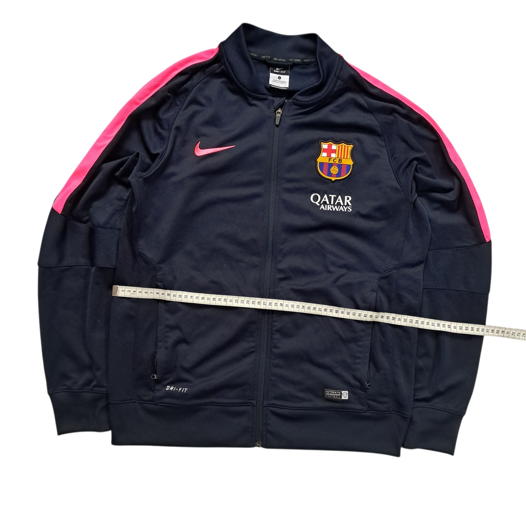 FC Barcelona x Nike Trainingsjacke – Marine/Pink – Größe L