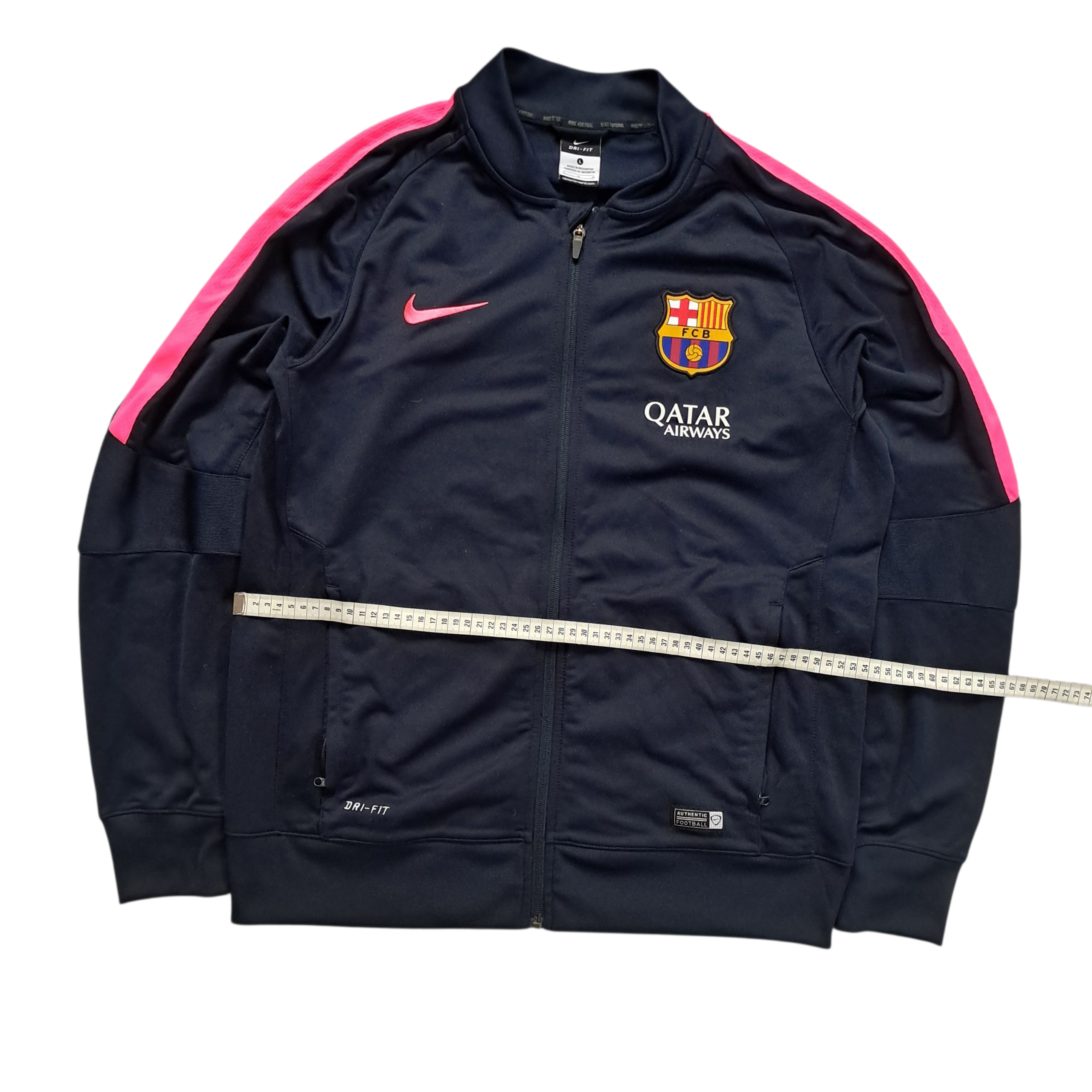 FC Barcelona x Nike Trainingsjacke – Marine/Pink – Größe L