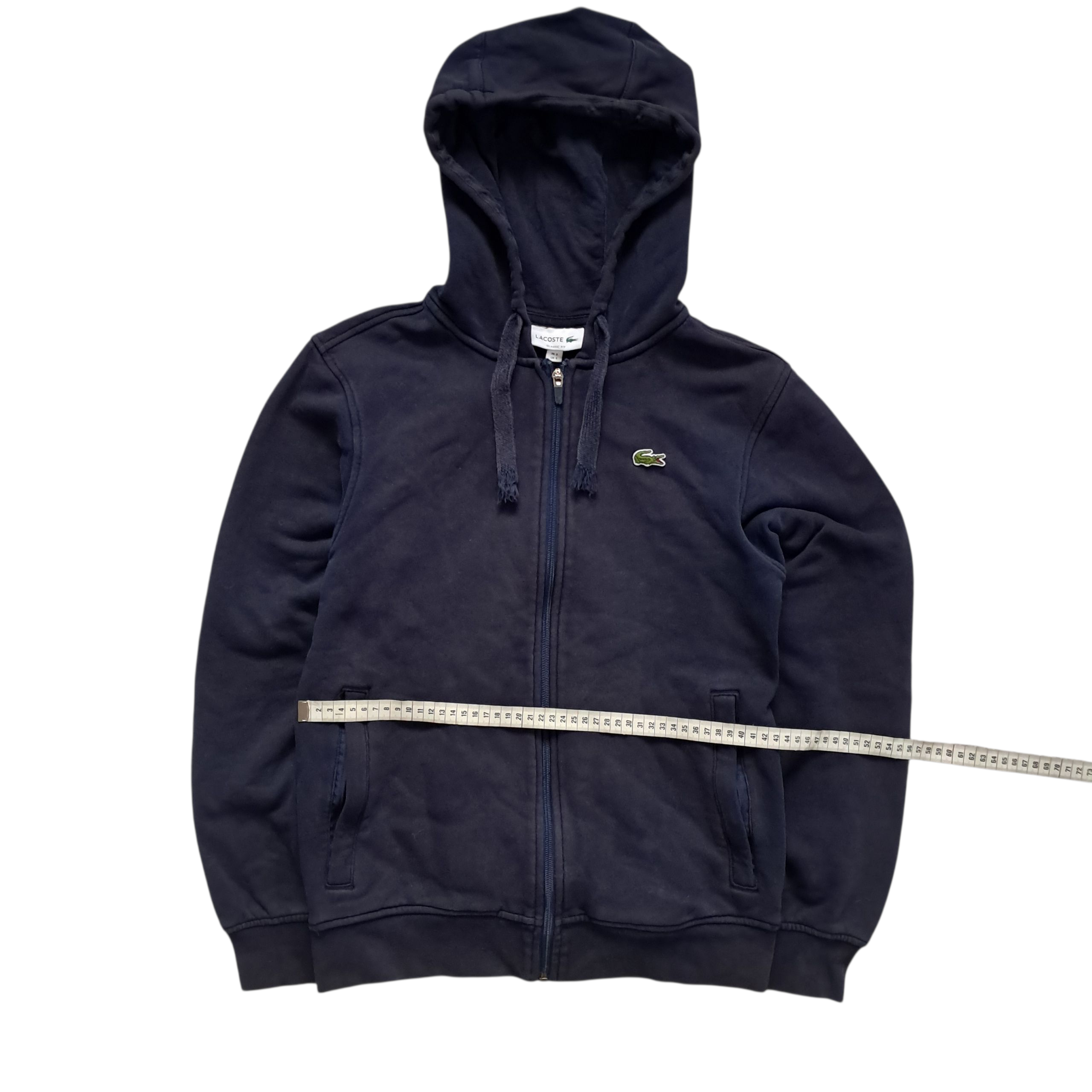 Lacoste Zipper – Marineblau – Größe S