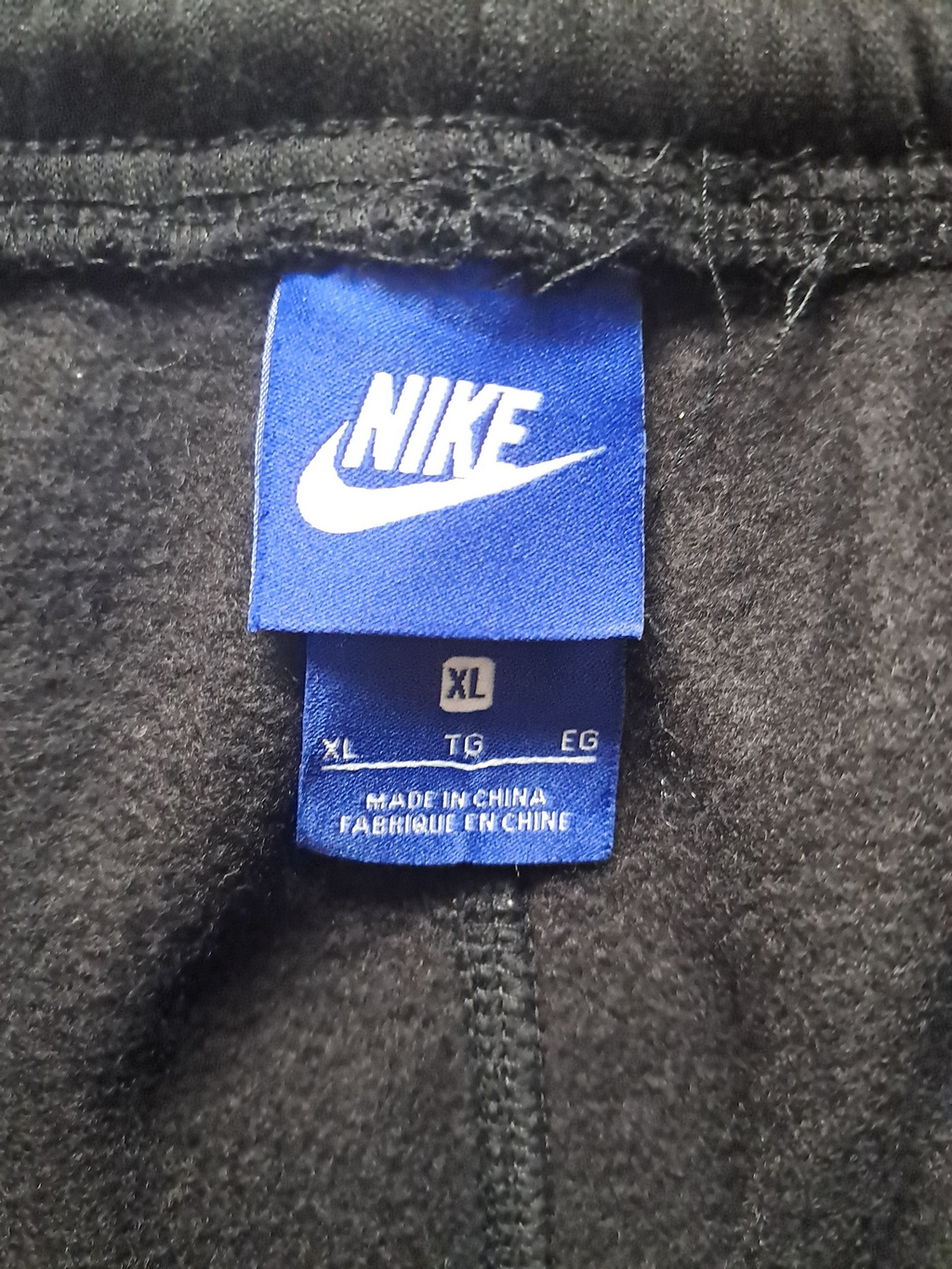 Nike Baggy Open Leg Jogginghose – Schwarz – Größe M
