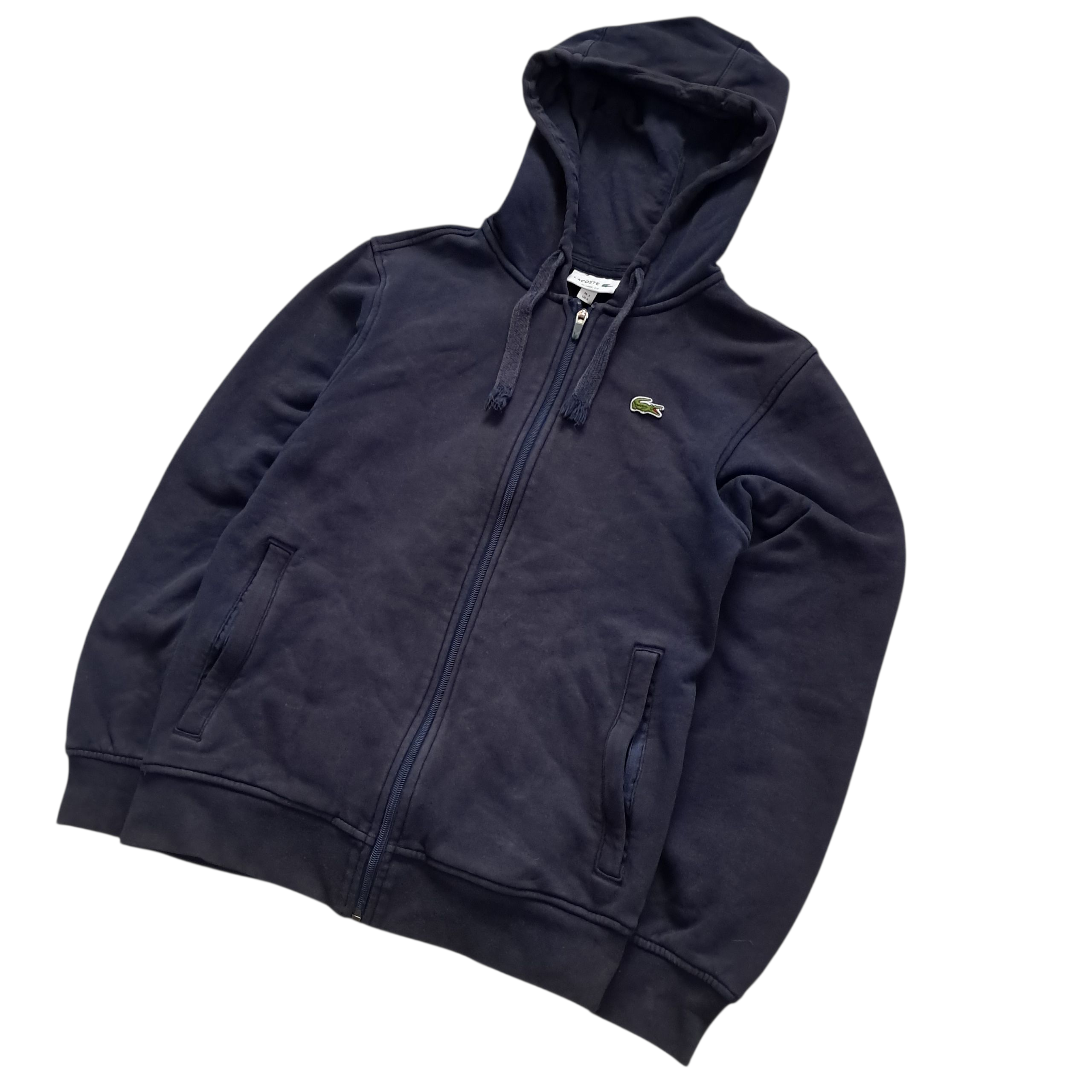 Lacoste Zipper – Marineblau – Größe S