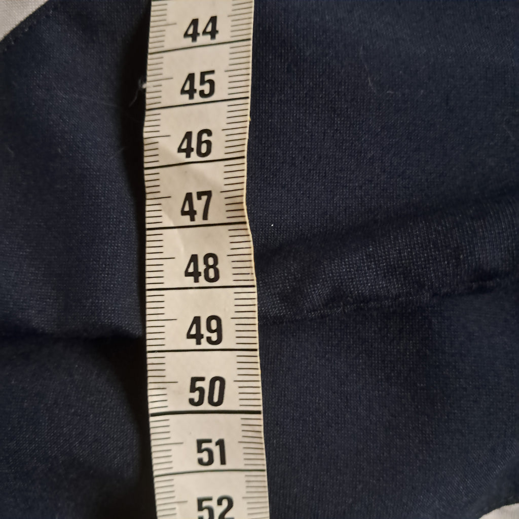 Adidas Vintage Trackjacket / Windbreaker 2010er – Grau Schwarz – Größe S