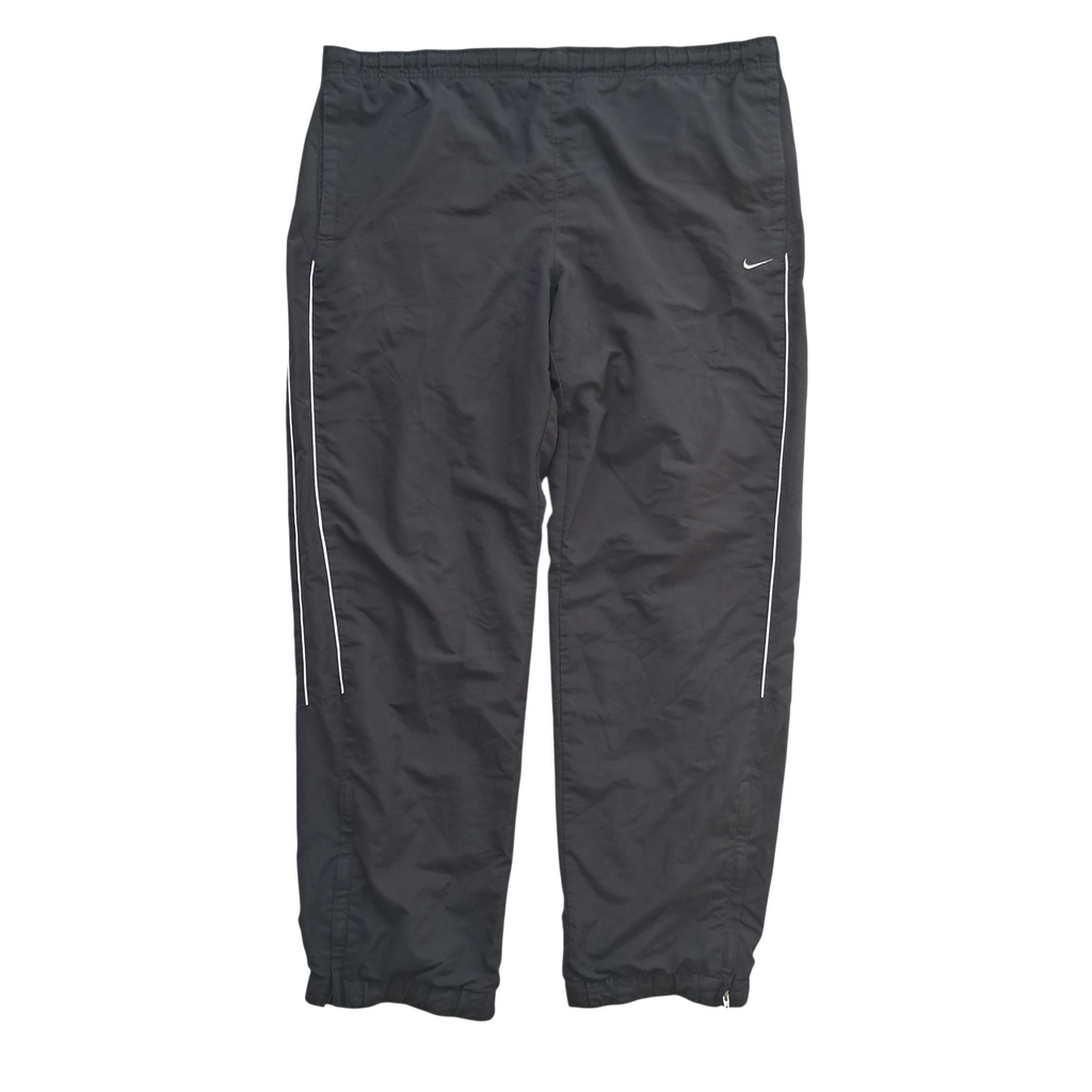 Nike Baggy Open Leg Trackpants – Schwarz – Größe XL