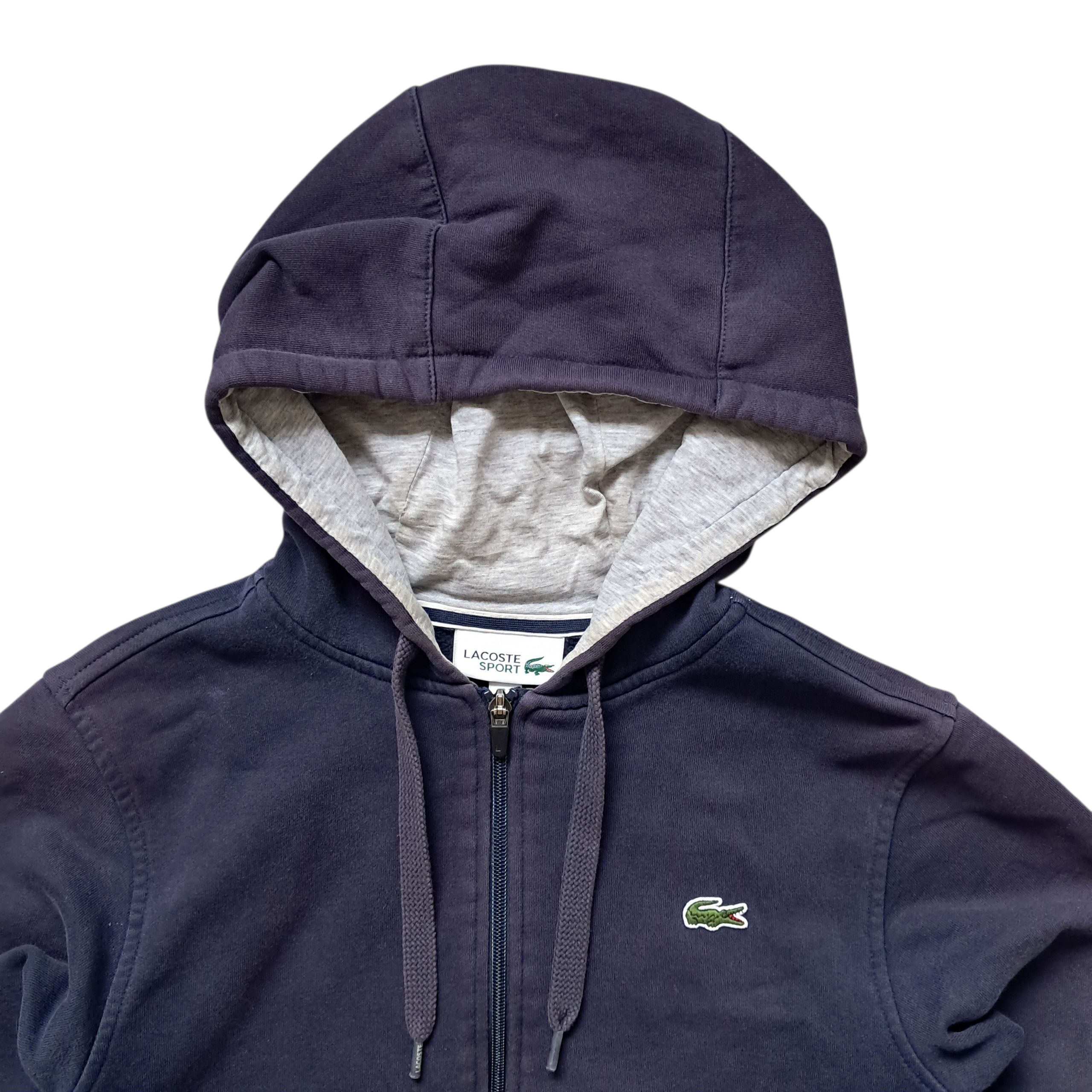 Lacoste Zip Hoodie – Marine – Größe XS