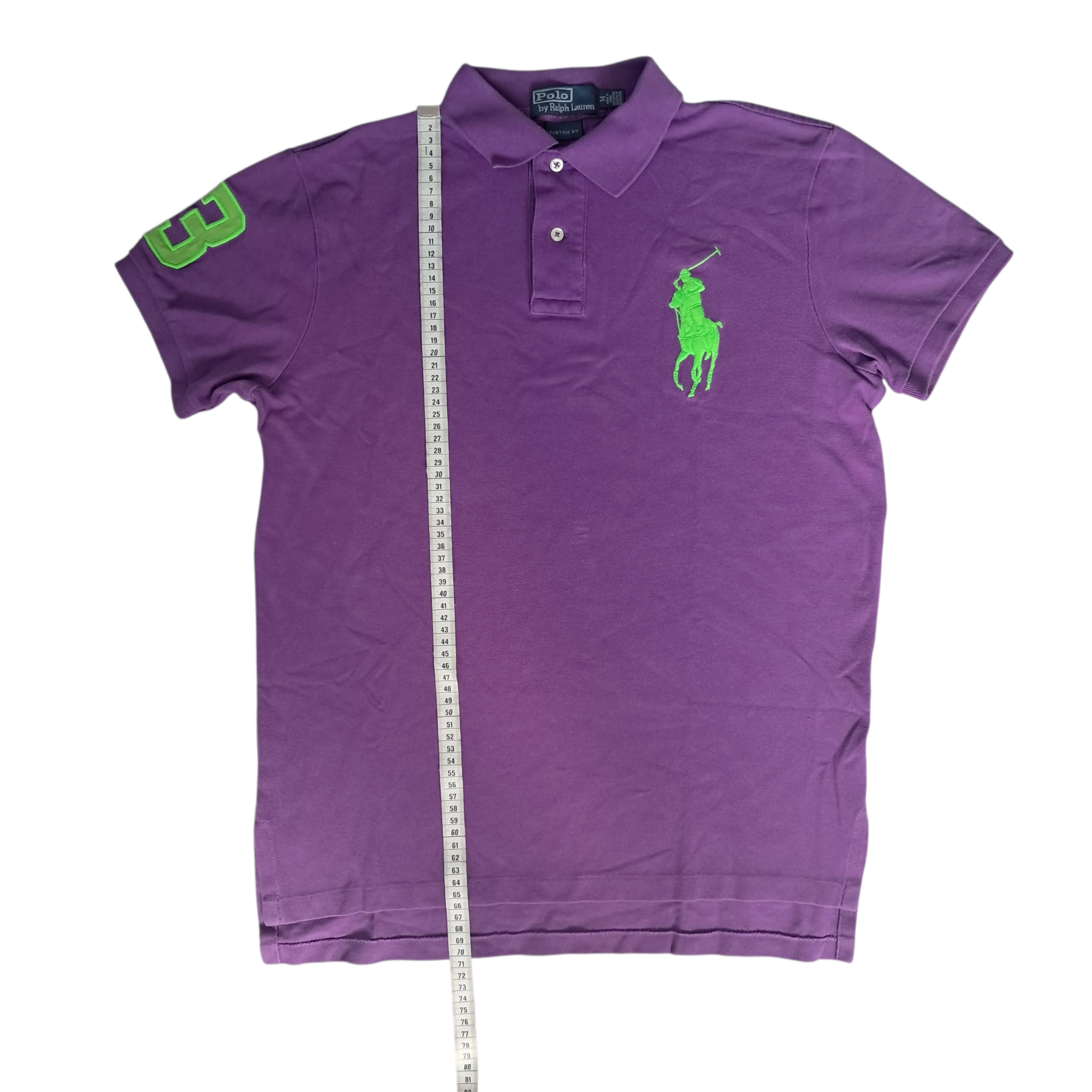 Ralph Lauren Big Pony Polo – Lila – Größe M