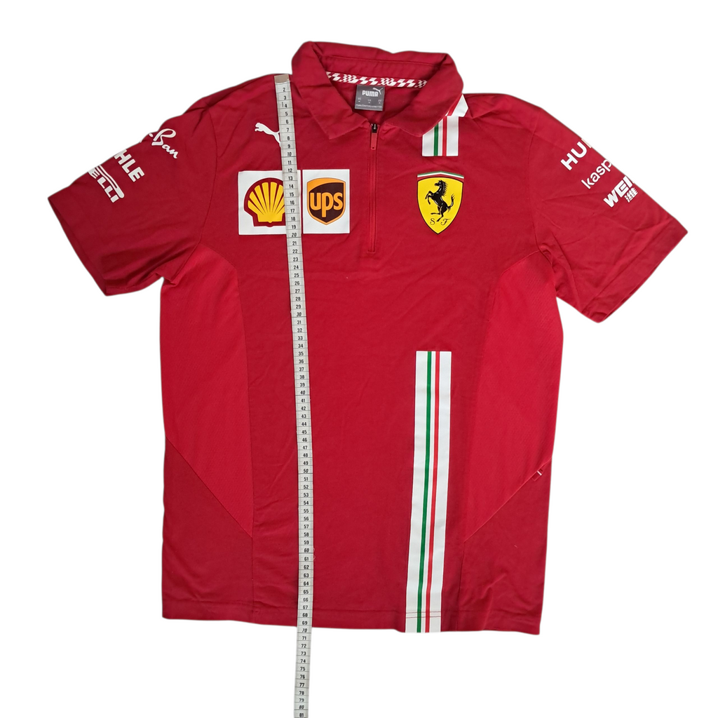 Ferrari x Puma Polo – Rot – Größe M