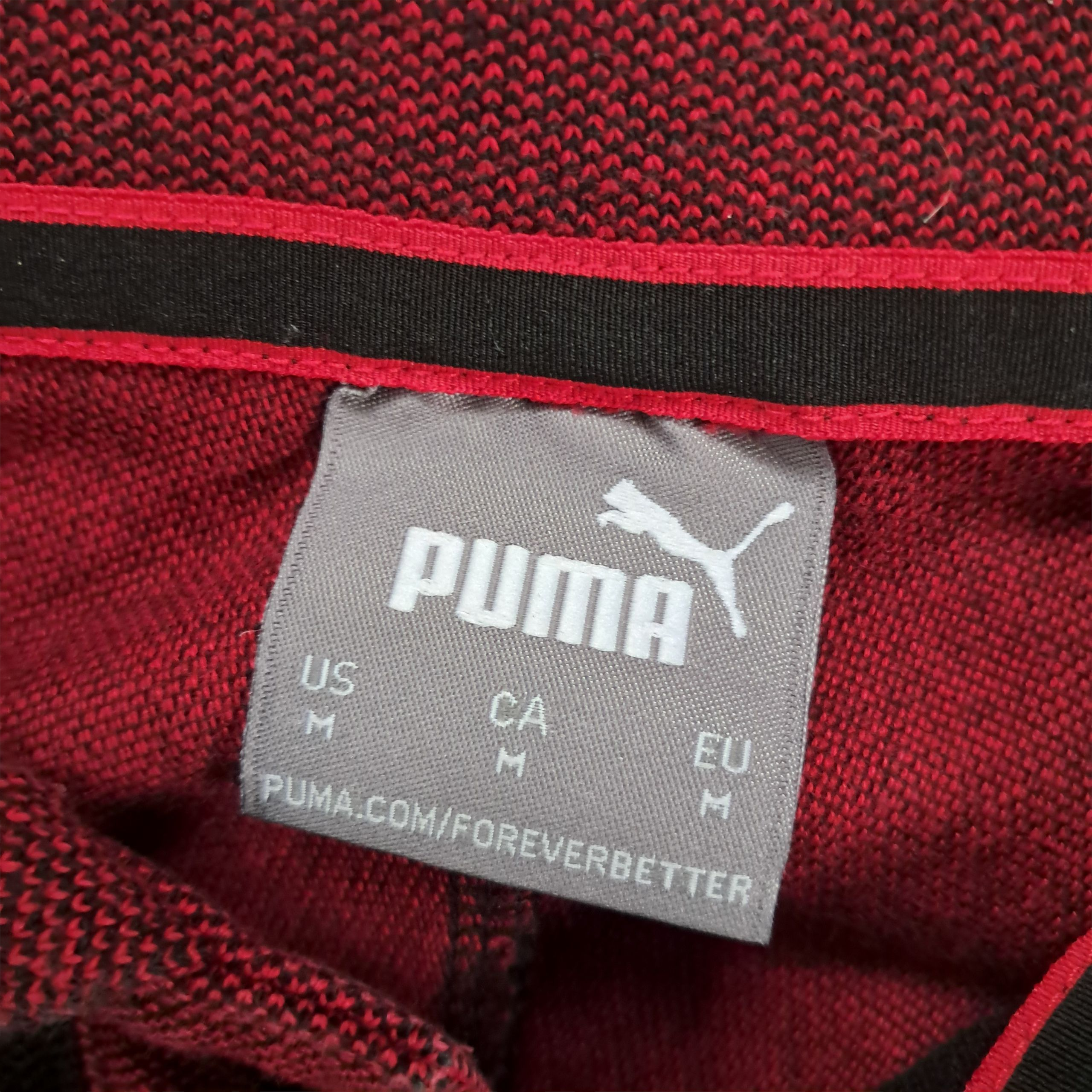 Ferrari x Puma Polo – Schwarz/Rot – Größe M