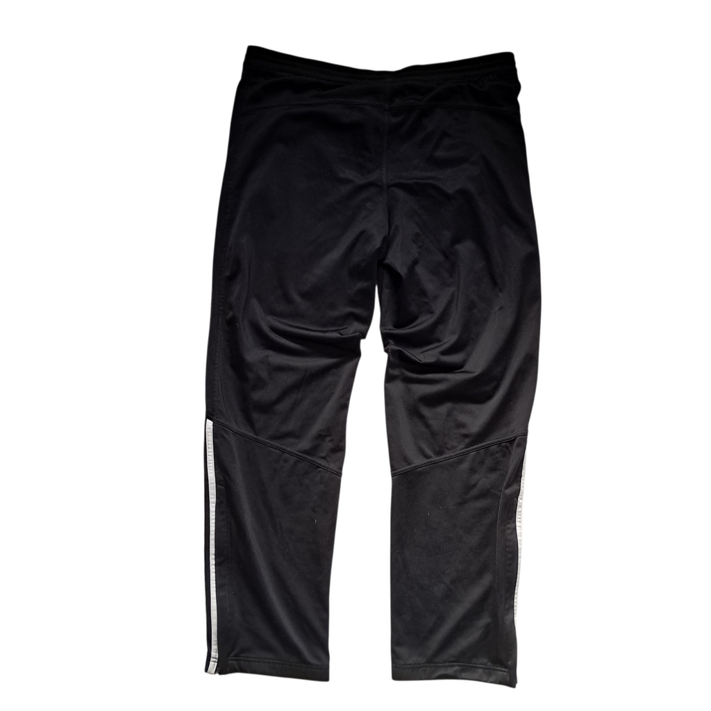 Adidas Vintage Trackpants Baggy Open Leg – Schwarz – Größe XL