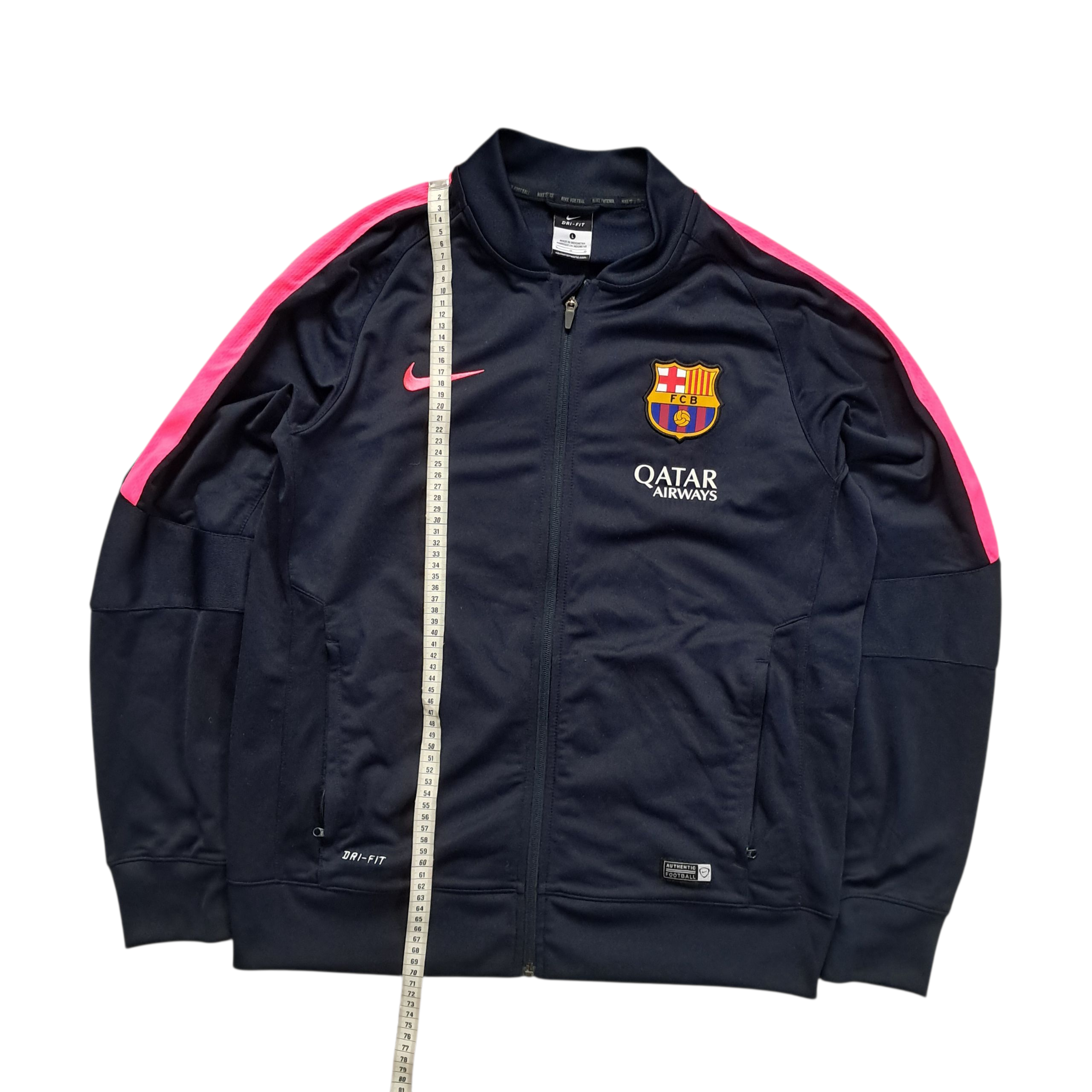 FC Barcelona x Nike Trainingsjacke – Marine/Pink – Größe L