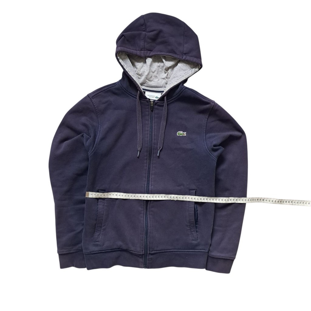 Lacoste Zip Hoodie – Marine – Größe XS