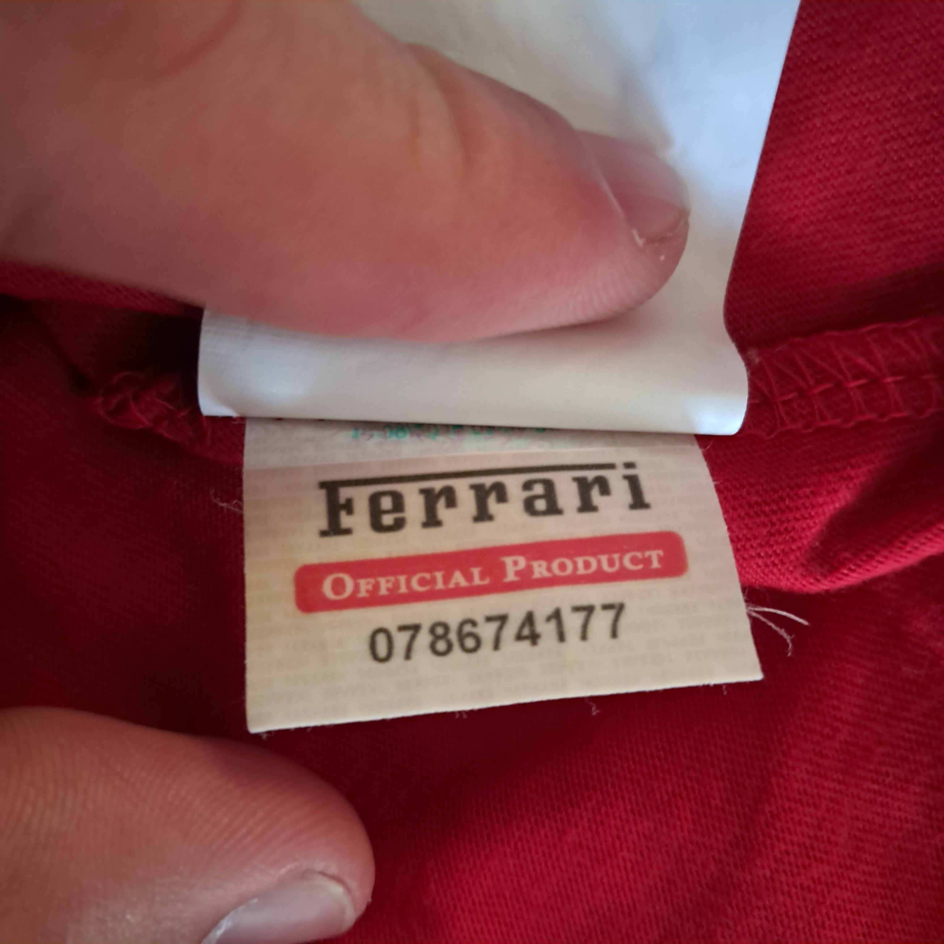 Ferrari x Puma Polo – Rot – Größe M
