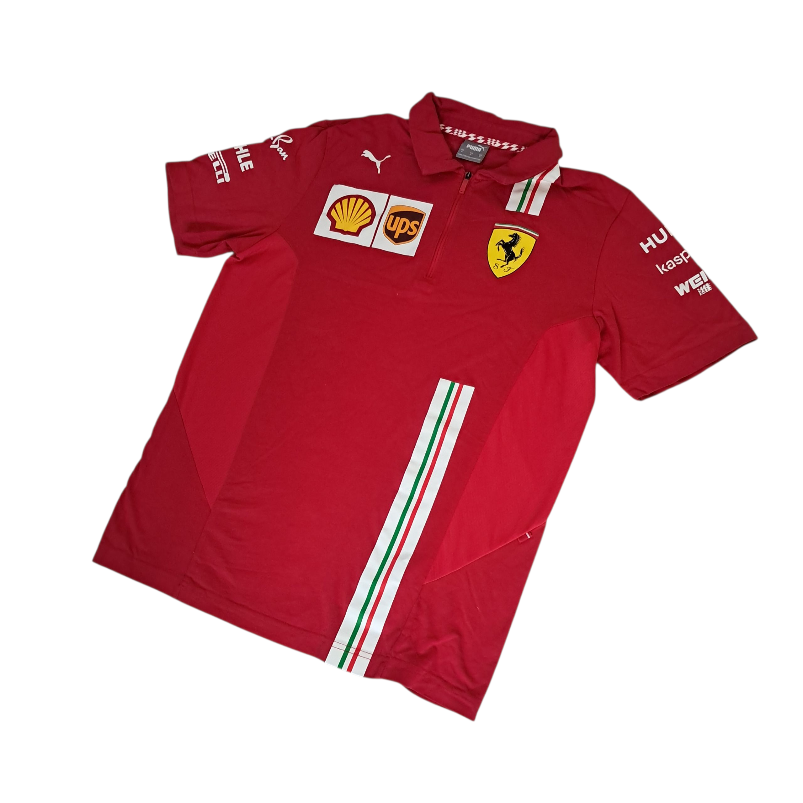 Ferrari x Puma Polo – Rot – Größe M