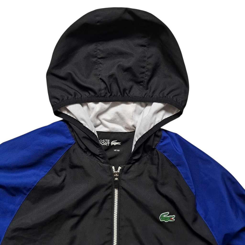 Lacoste Trainingsjacke/Trackjacket Blau Schwarz Weiß - Größe XS