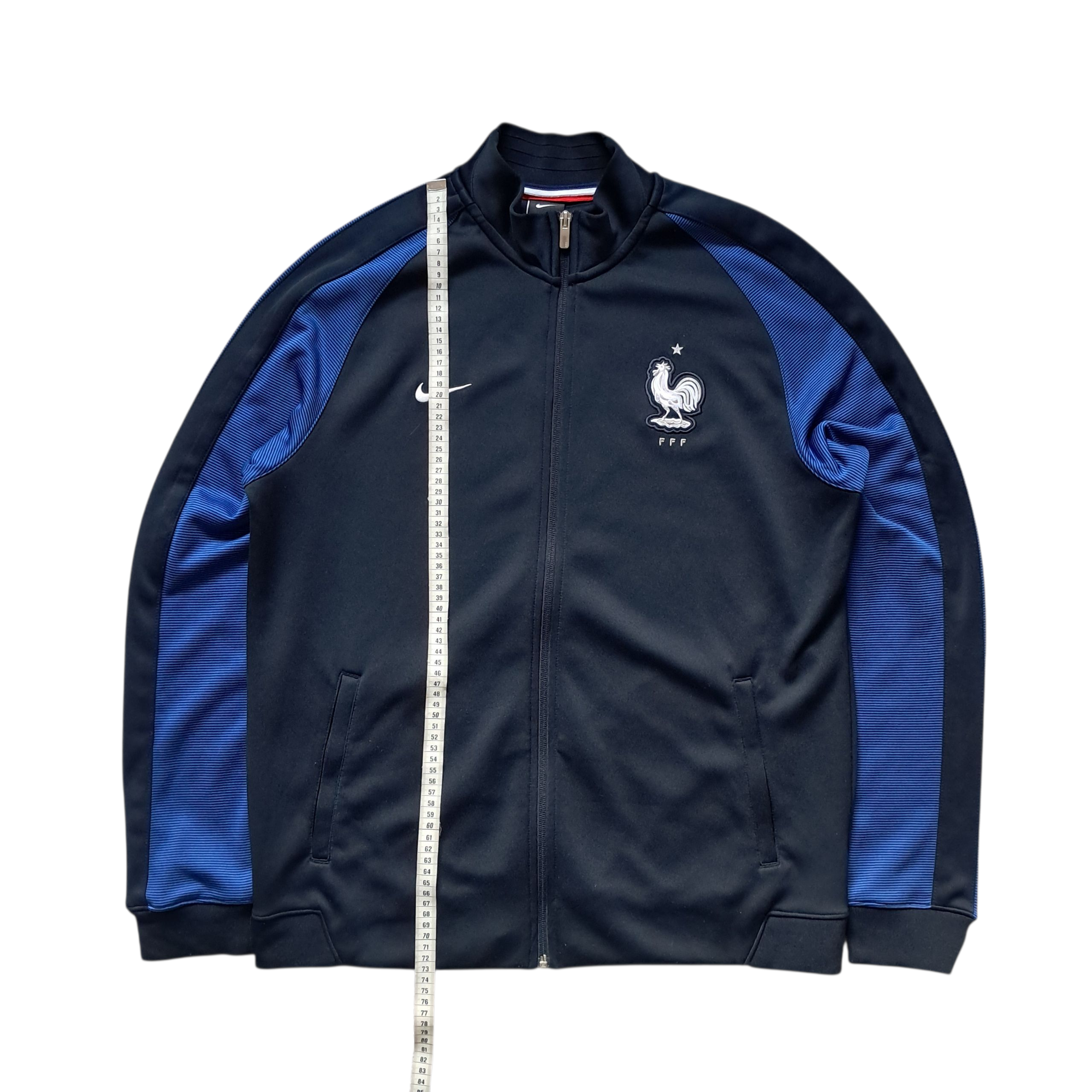 Frankreich x Nike Trainingsjacke – Marineblau – Größe XL
