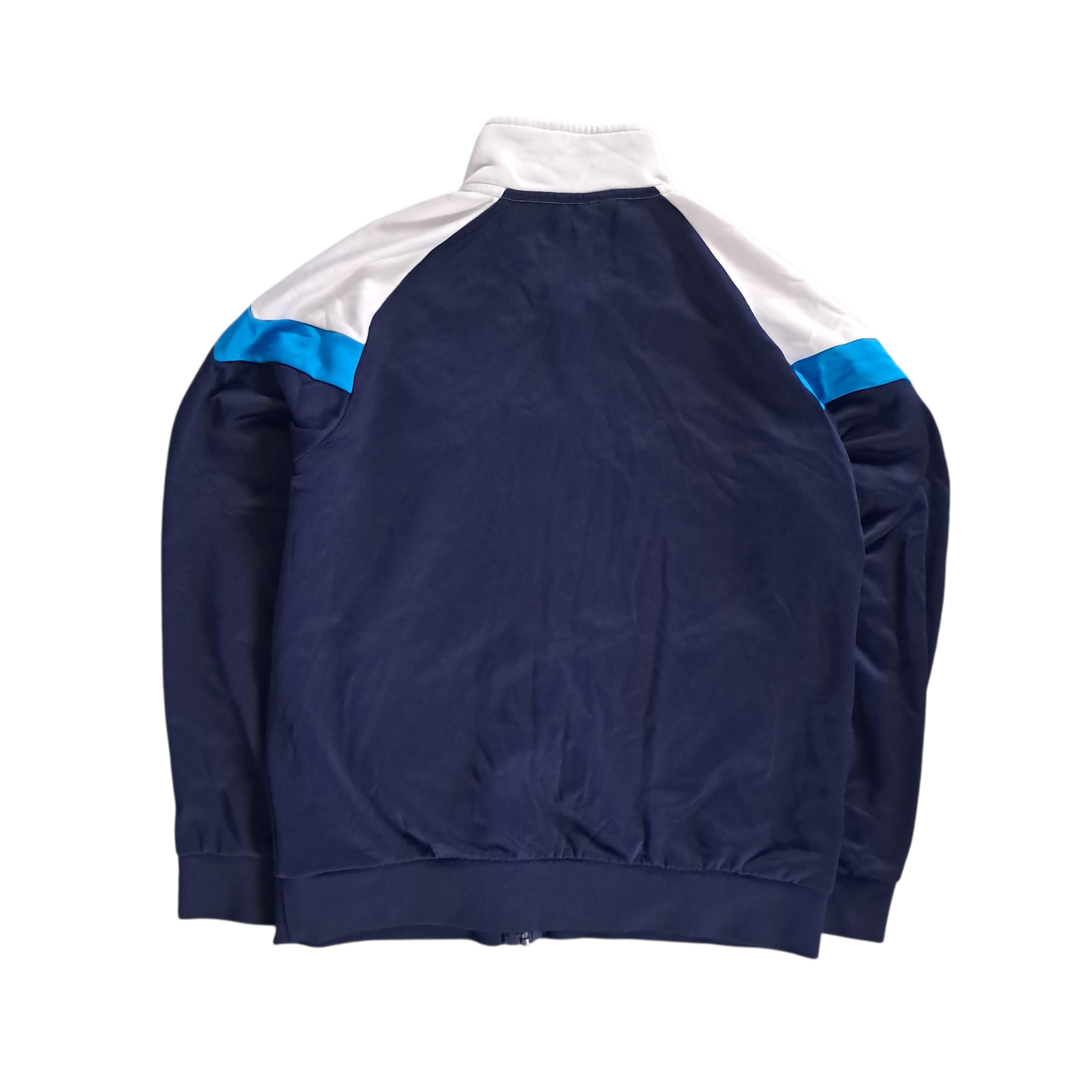 Olympique Marseille x Adidas Trainingsjacke – Weiß / Marine – Größe L
