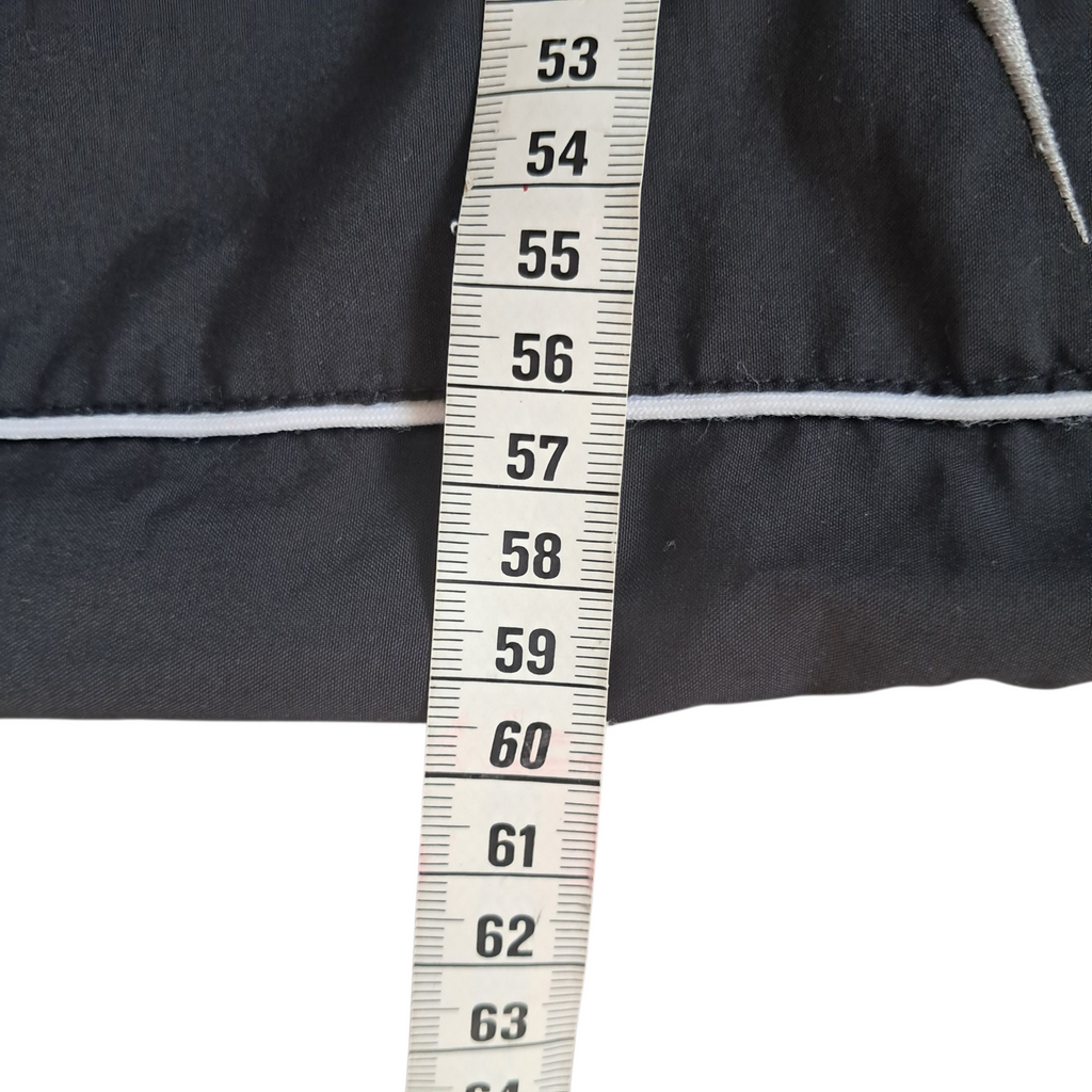 Nike Baggy Open Leg Trackpants – Schwarz – Größe XL