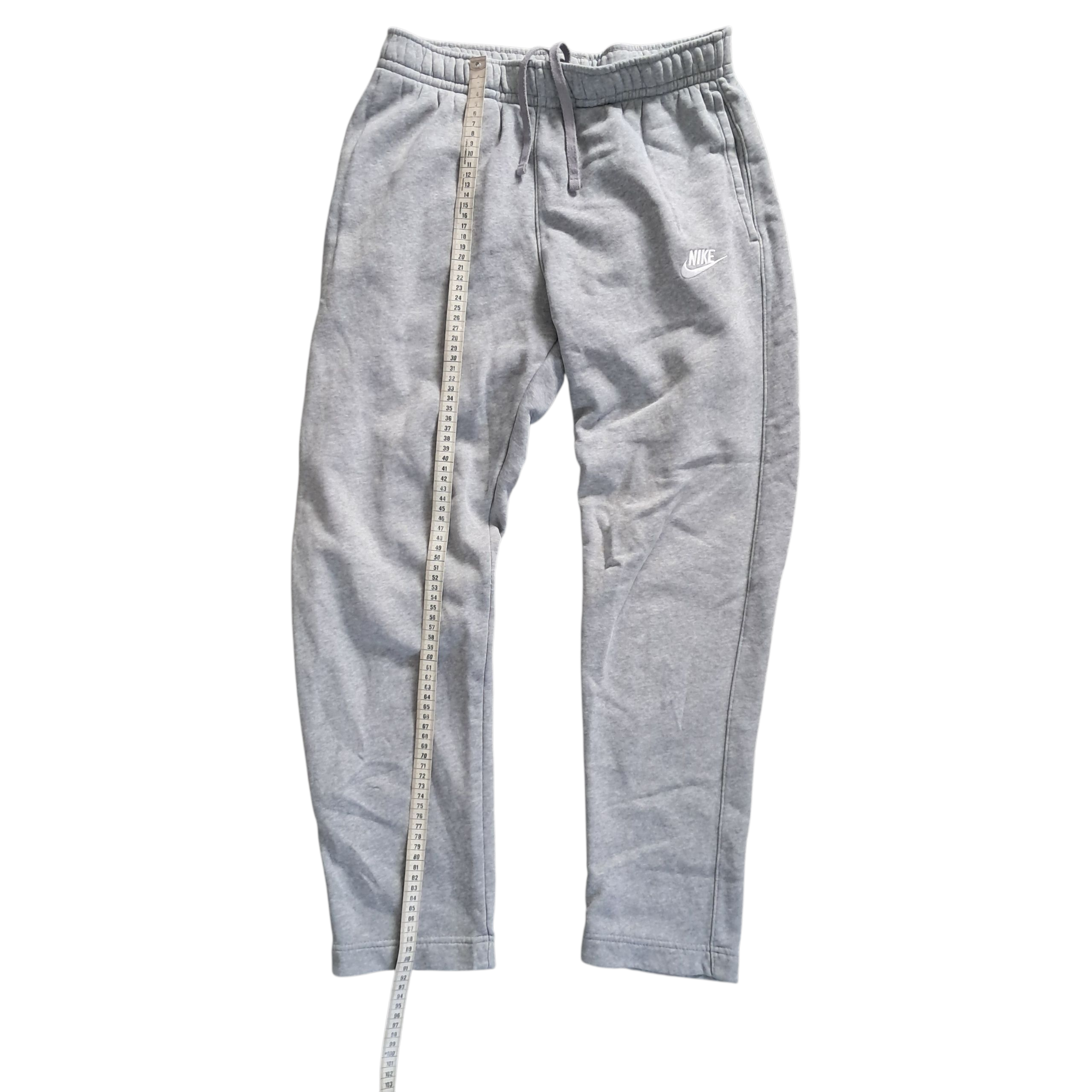 Nike Jogginghose Baggy Open Leg – Grau – Größe S