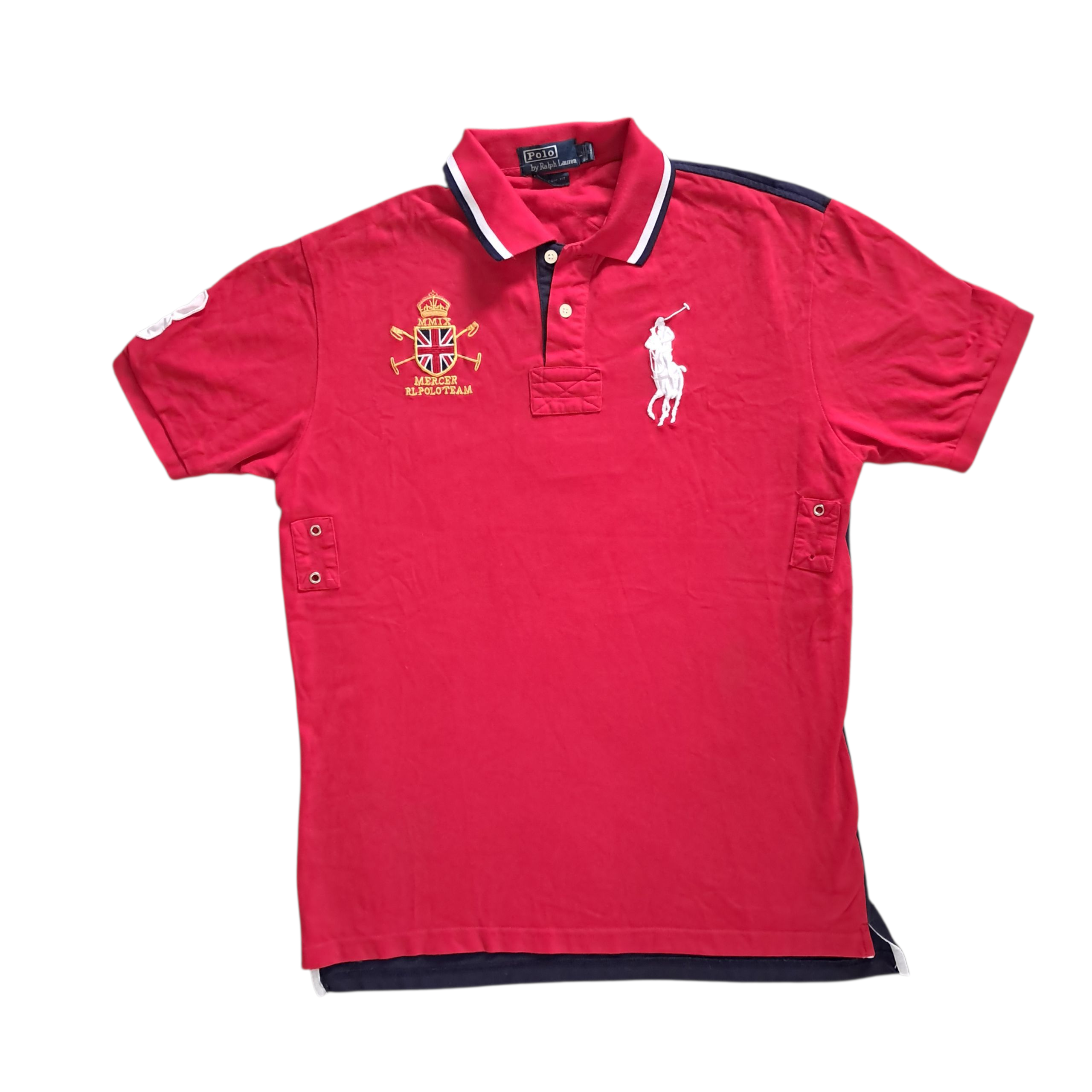 Ralph Lauren Big Pony Polo – Rot – Größe L