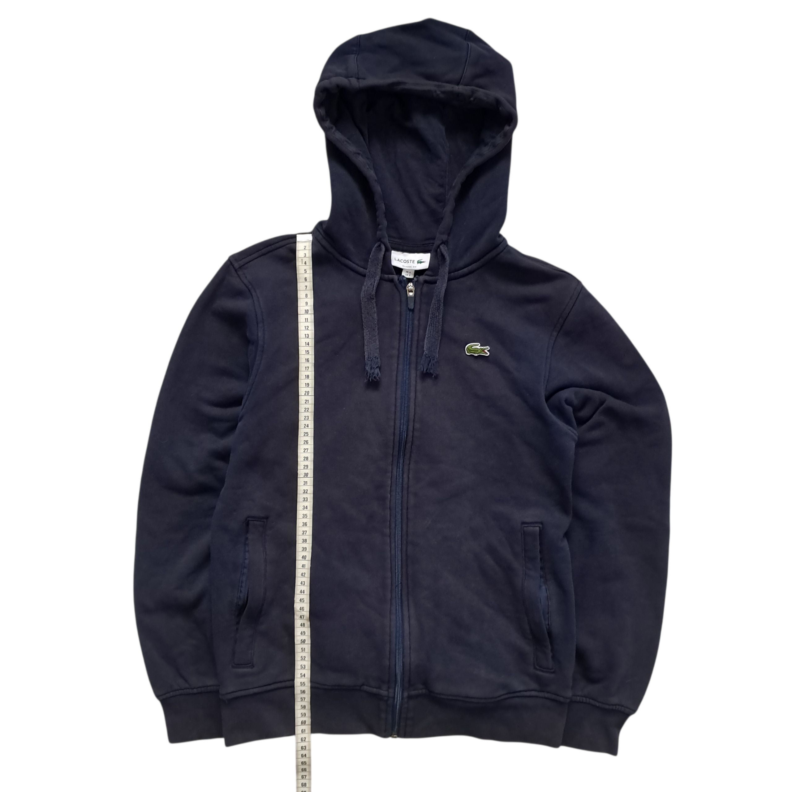 Lacoste Zipper – Marineblau – Größe S