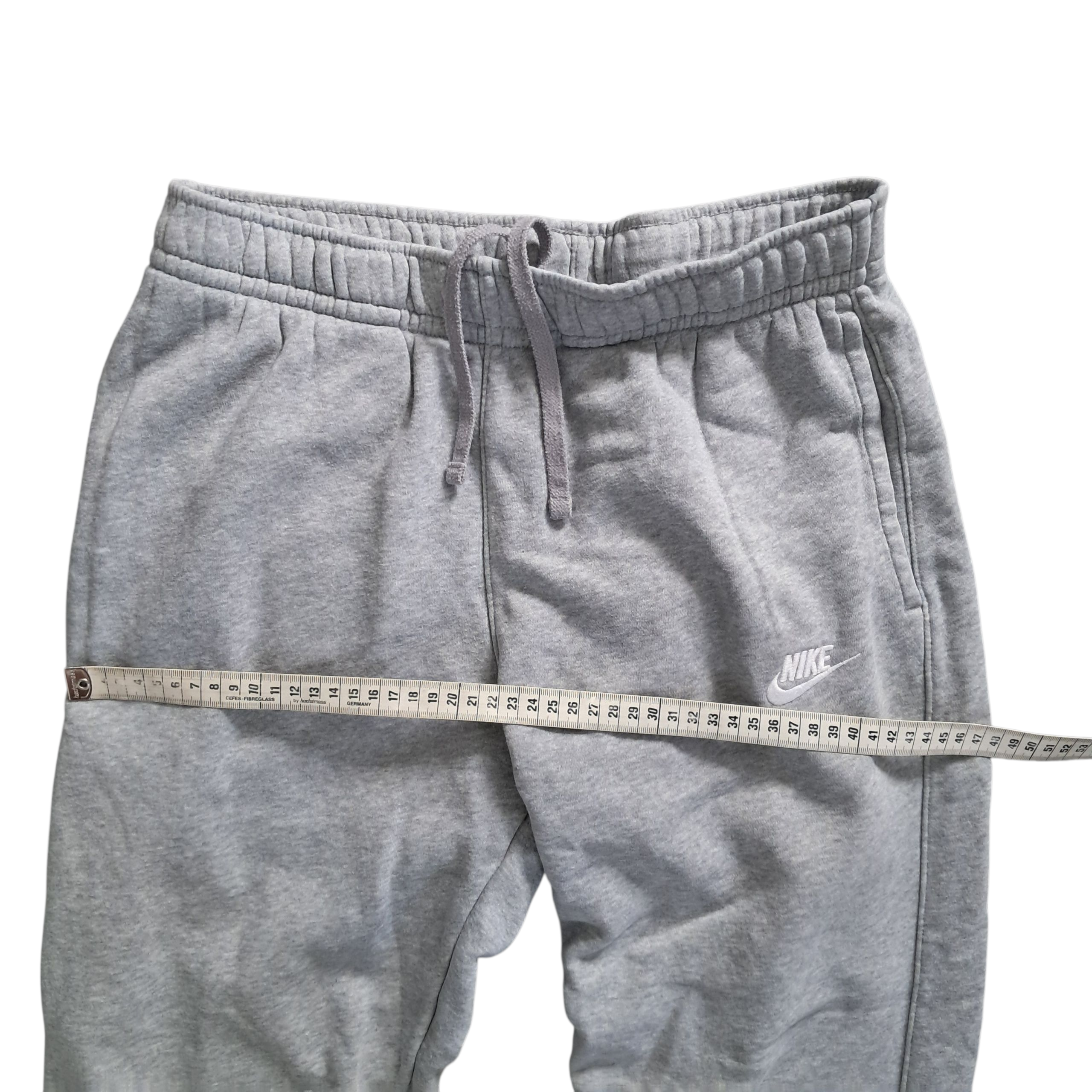 Nike Jogginghose Baggy Open Leg – Grau – Größe S