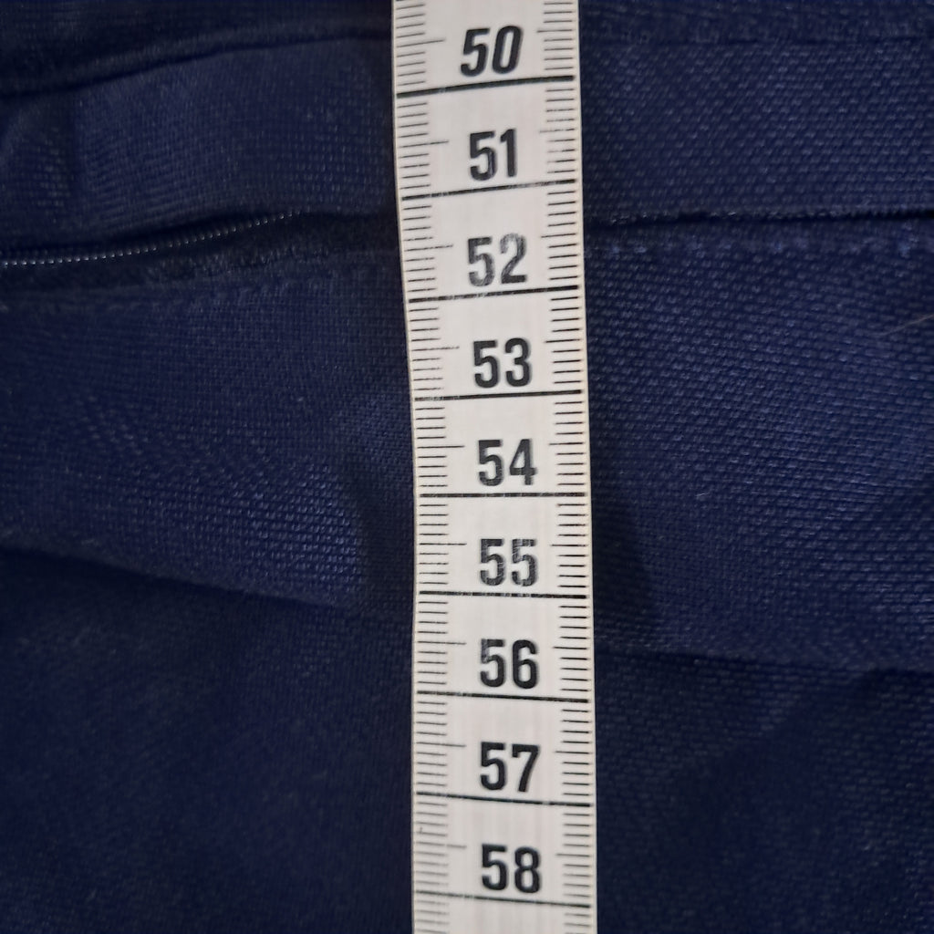 Olympique Marseille x Adidas Trainingsjacke – Weiß / Marine – Größe L