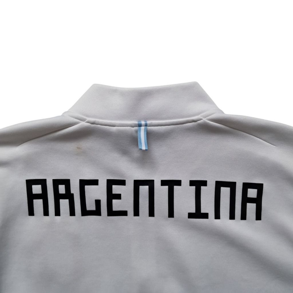 Argentinien x Adidas Trainingsjacke Weiß – Größe M
