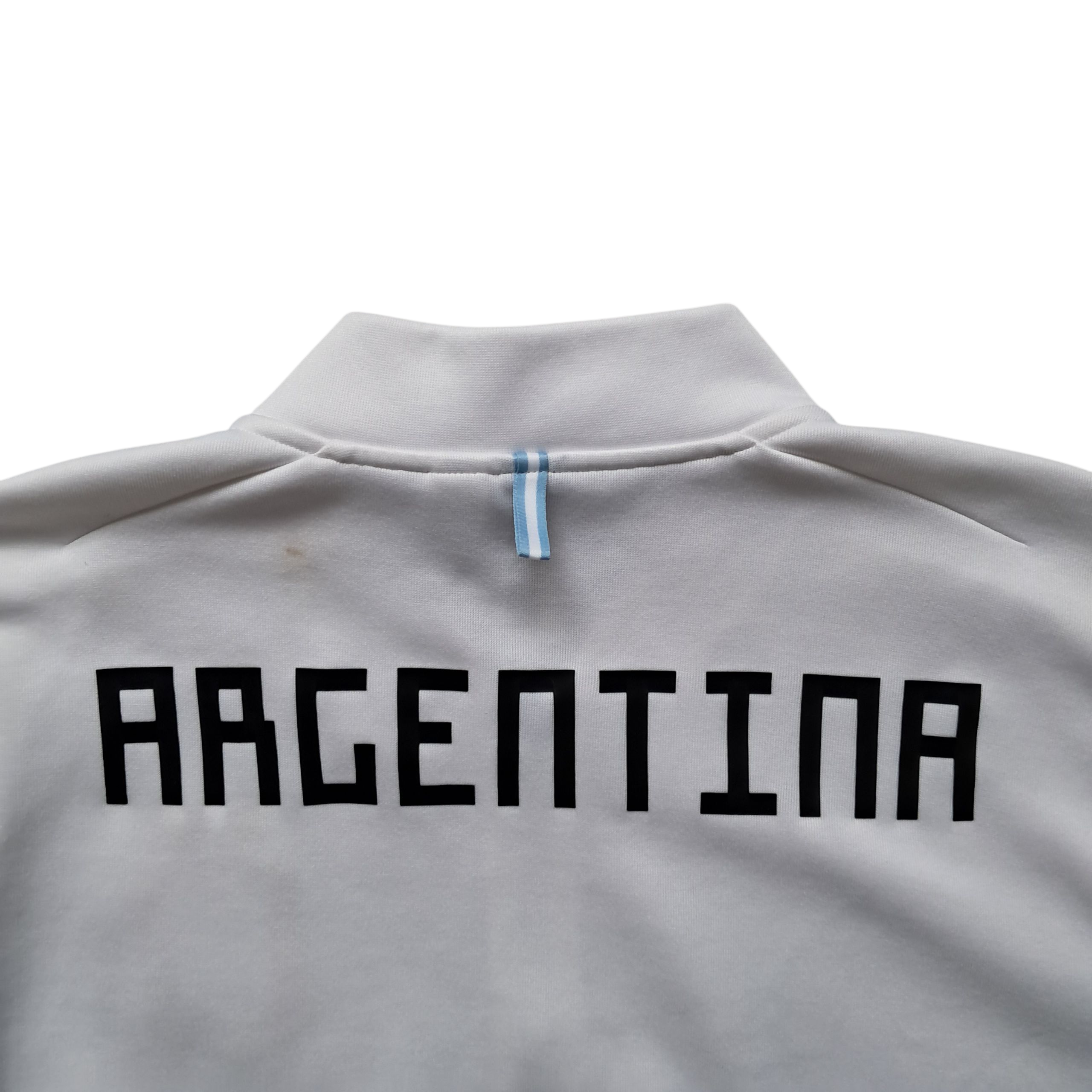 Argentinien x Adidas Trainingsjacke Weiß – Größe M
