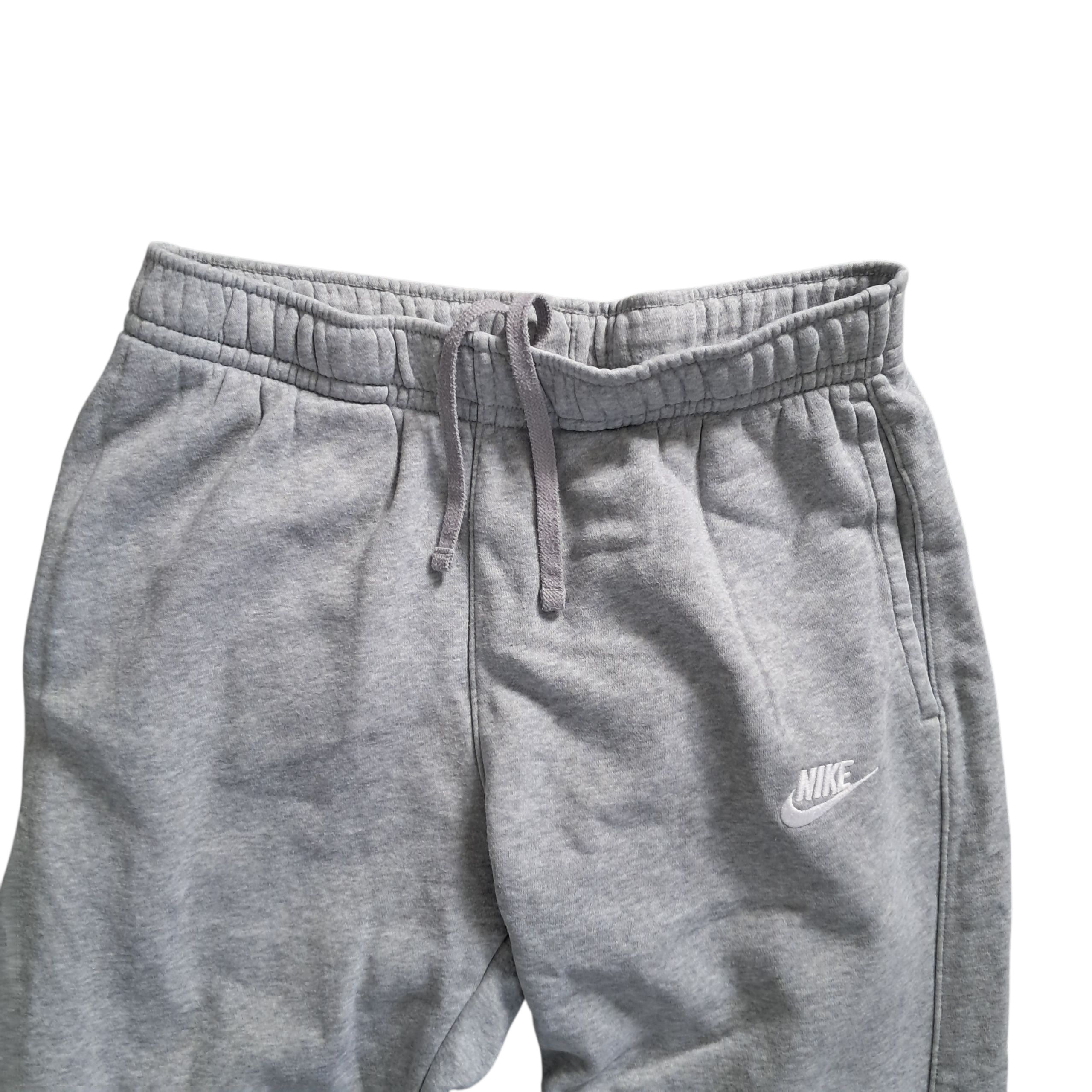 Nike Jogginghose Baggy Open Leg – Grau – Größe S