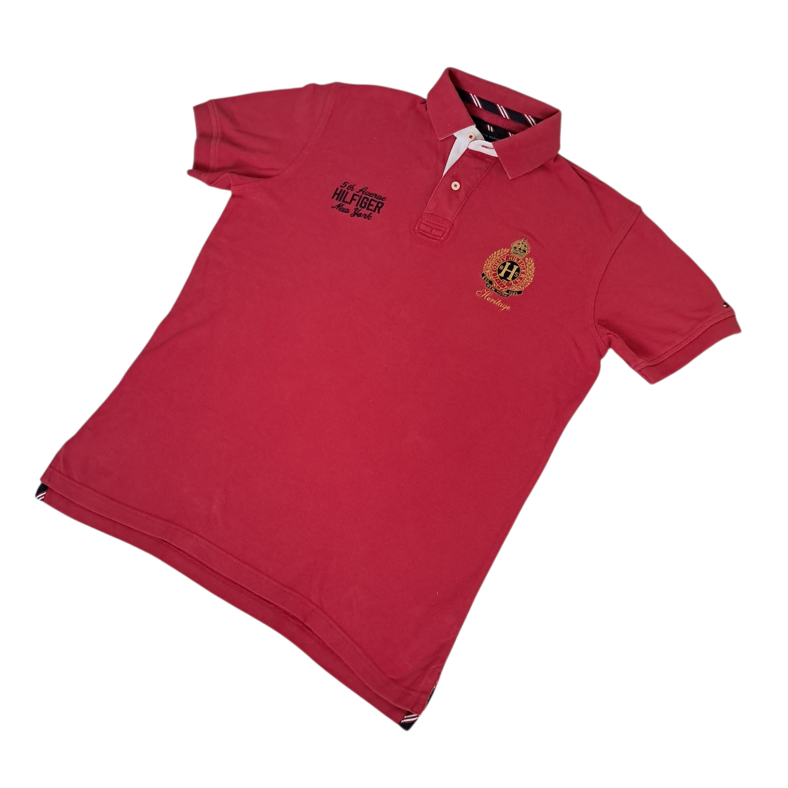 Tommy Hilfiger Polo – Rot – Größe L