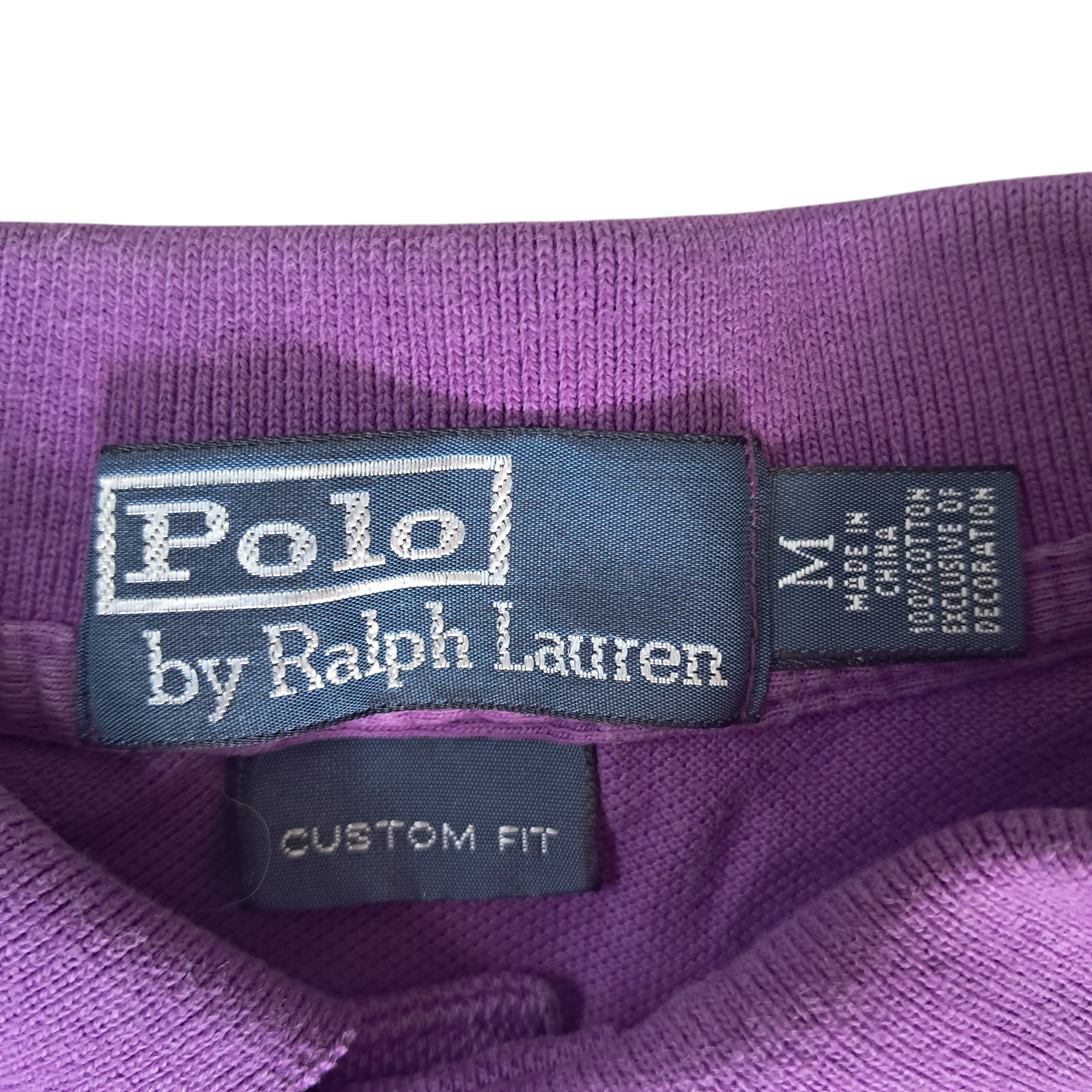 Ralph Lauren Big Pony Polo – Lila – Größe M