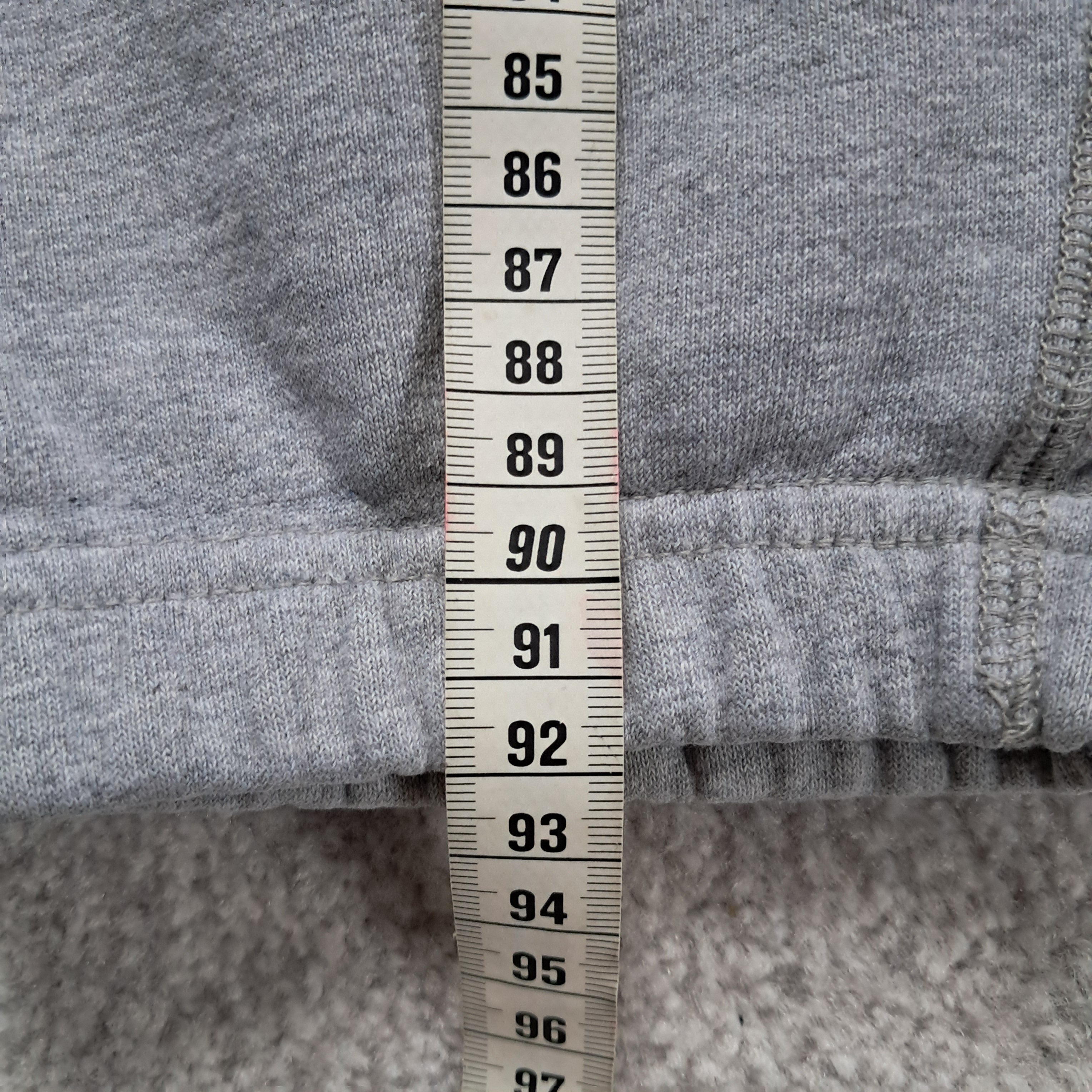 Nike Jogginghose Baggy Open Leg – Grau – Größe S