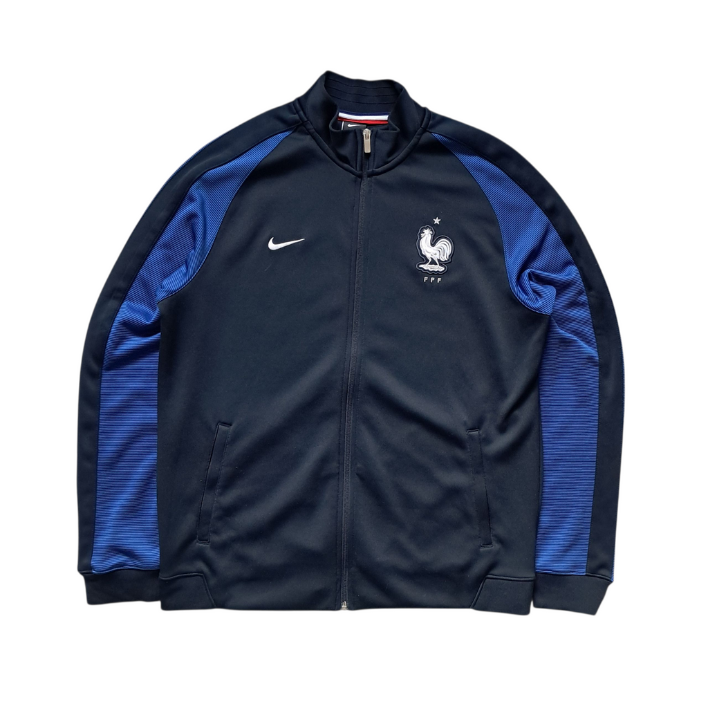 Frankreich x Nike Trainingsjacke – Marineblau – Größe XL