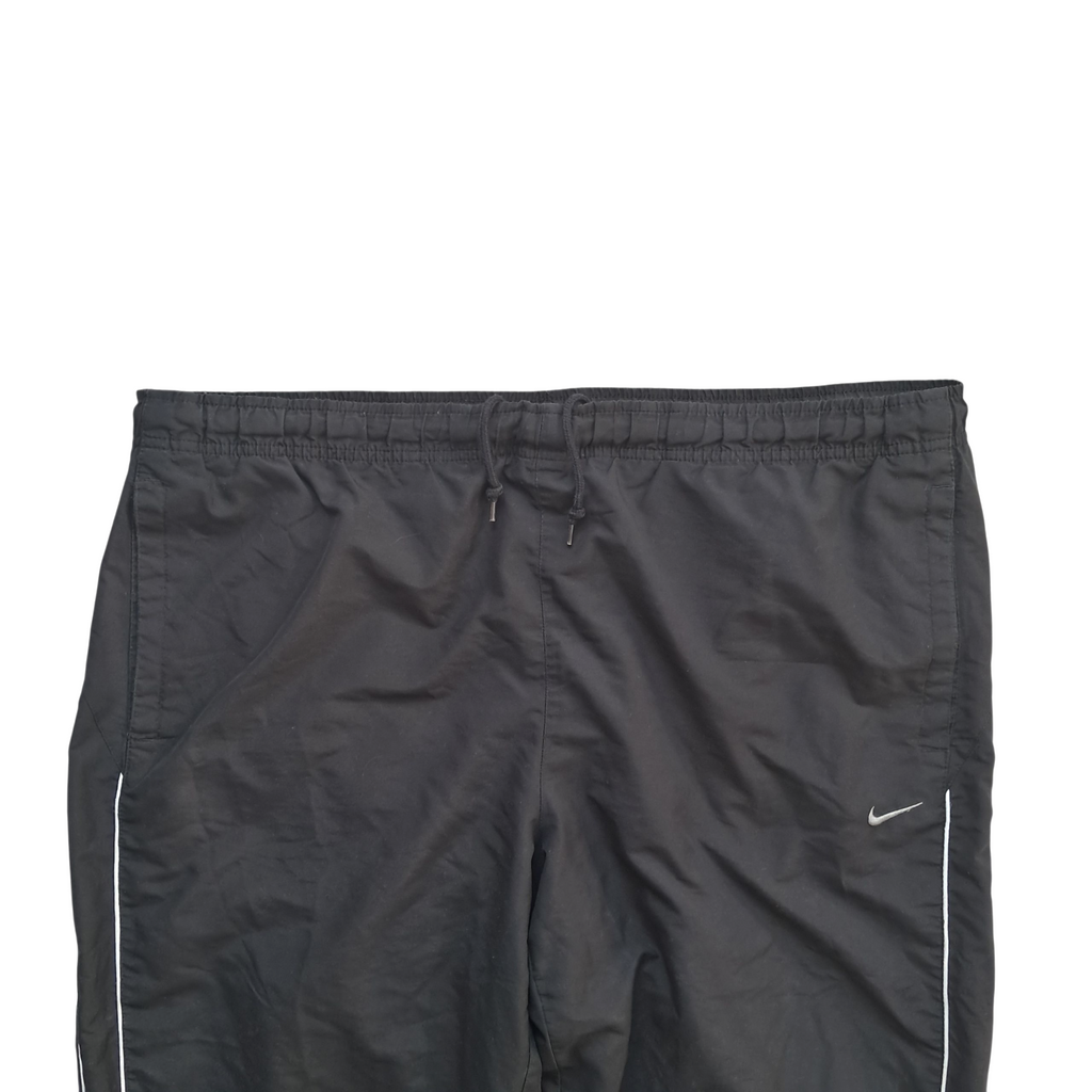 Nike Baggy Open Leg Trackpants – Schwarz – Größe XL