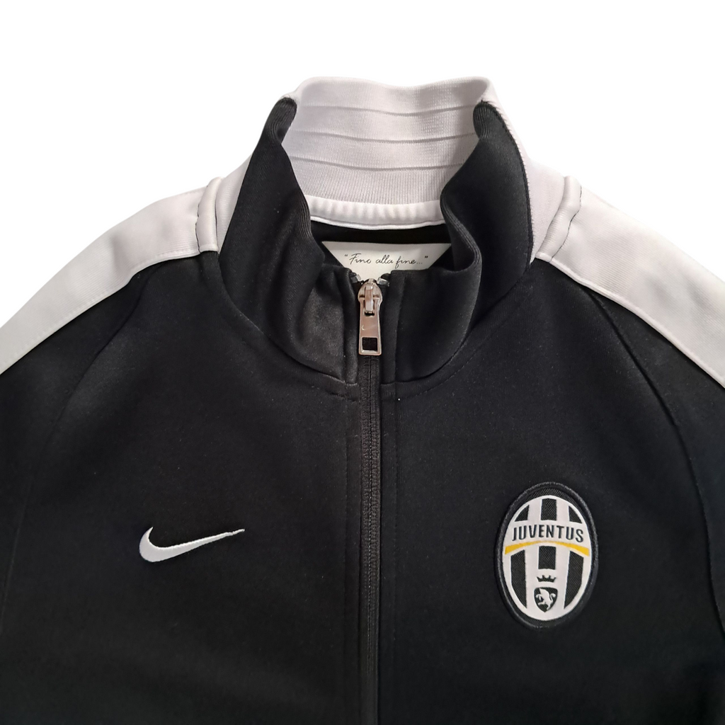 Juventus Turin x Nike Trainingsjacke – Schwarz Weiß – Größe S