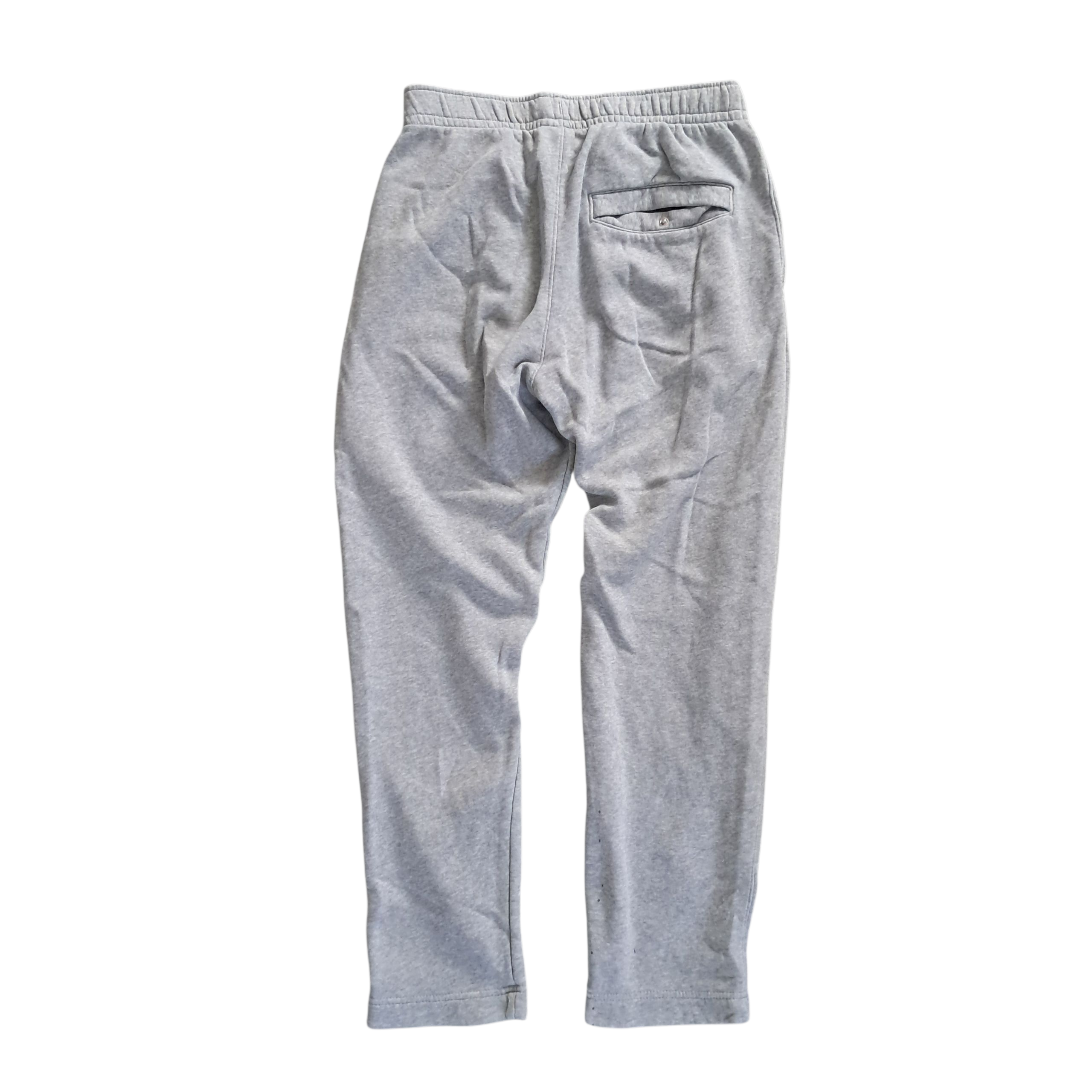 Nike Jogginghose Baggy Open Leg – Grau – Größe S