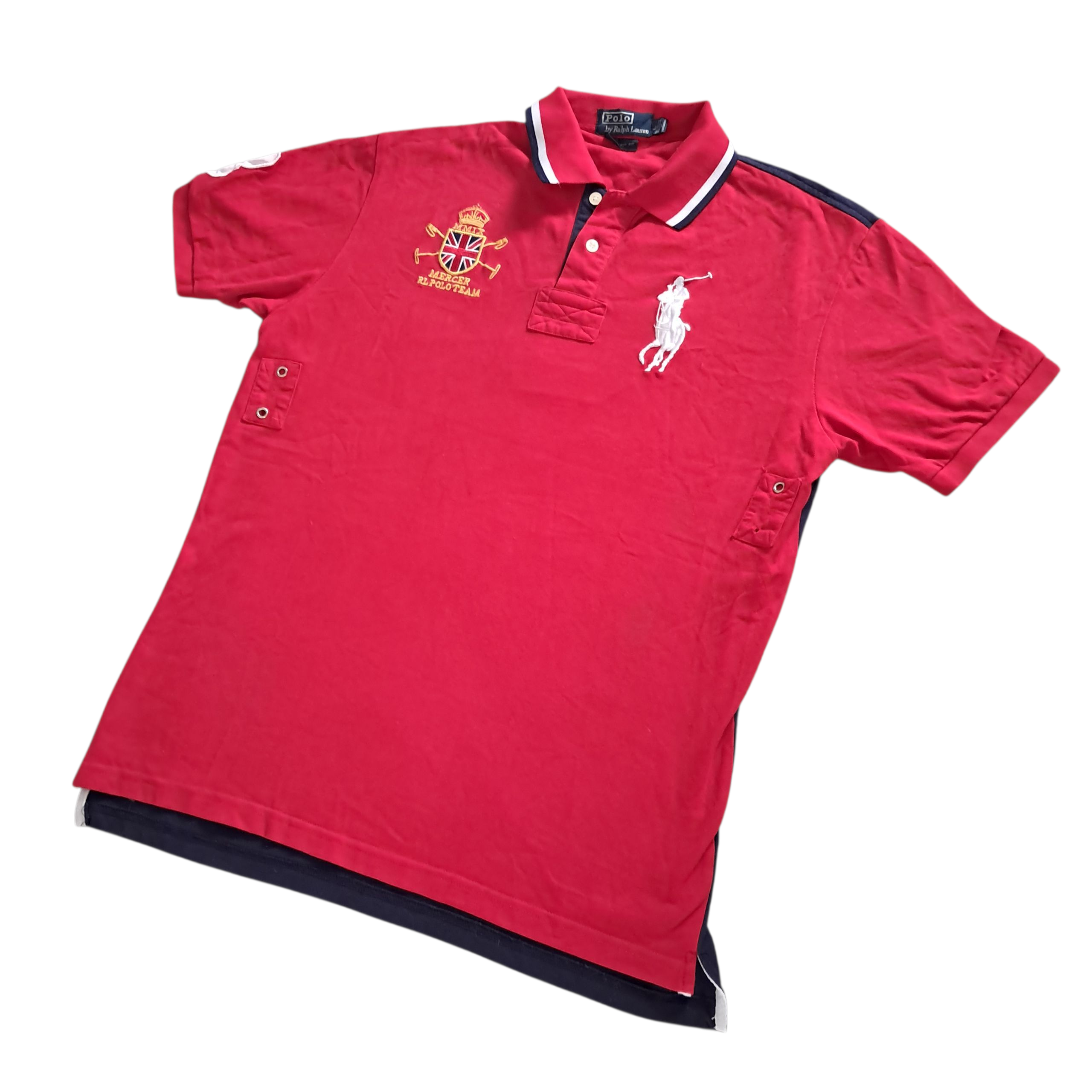 Ralph Lauren Big Pony Polo – Rot – Größe L