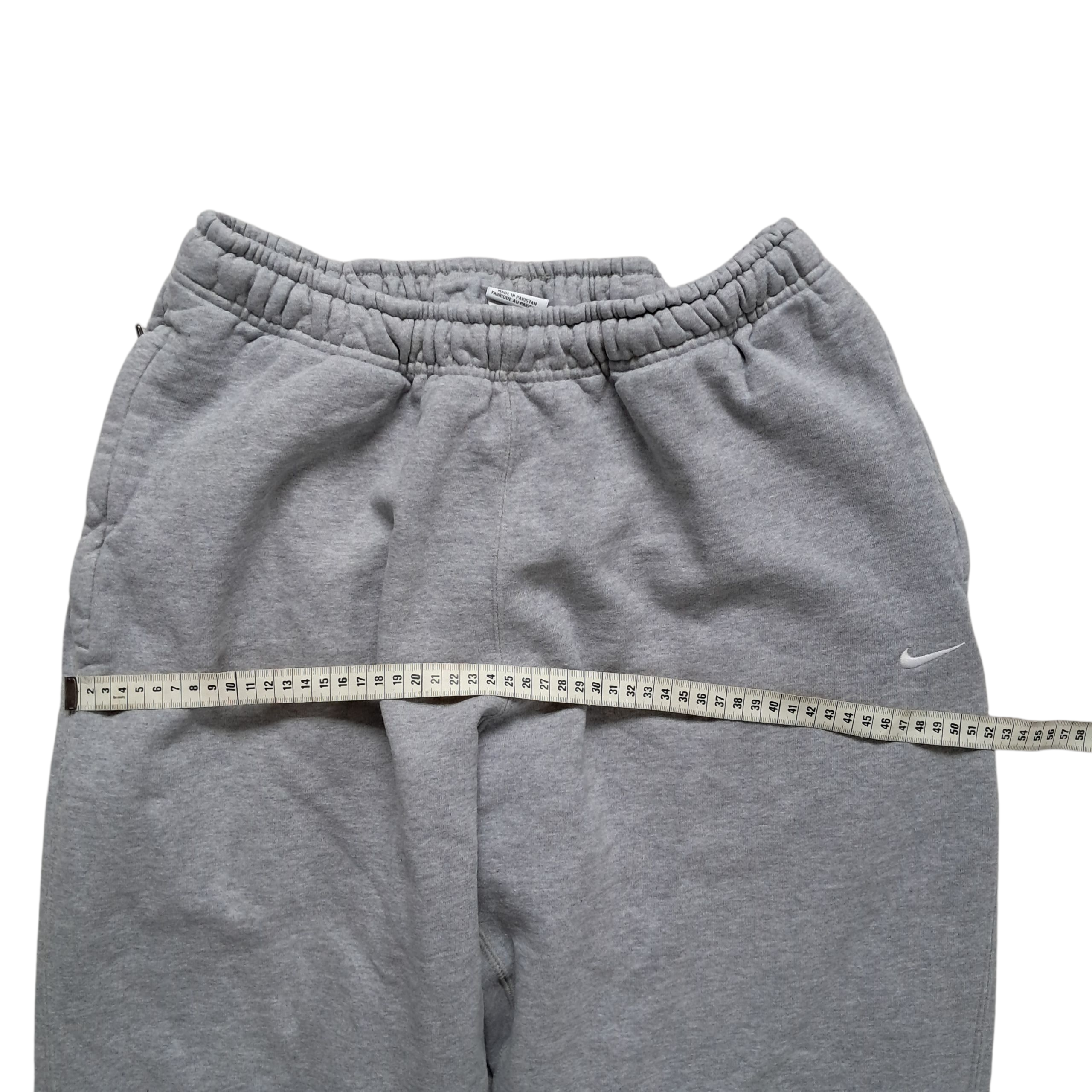 Nike Vintage Jogginghose Baggy Open Leg – Grau – Größe M