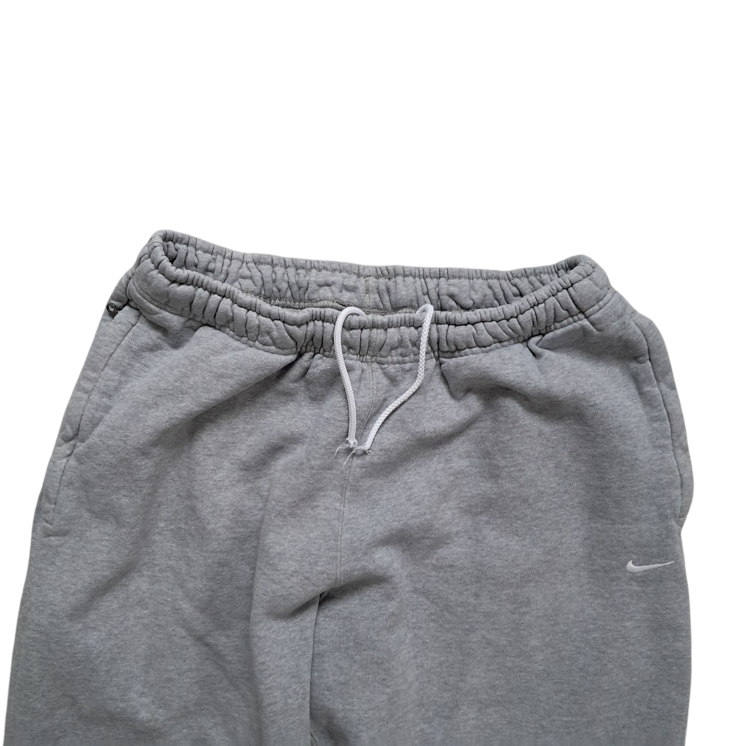 Nike Vintage Jogginghose Baggy Open Leg – Grau – Größe M