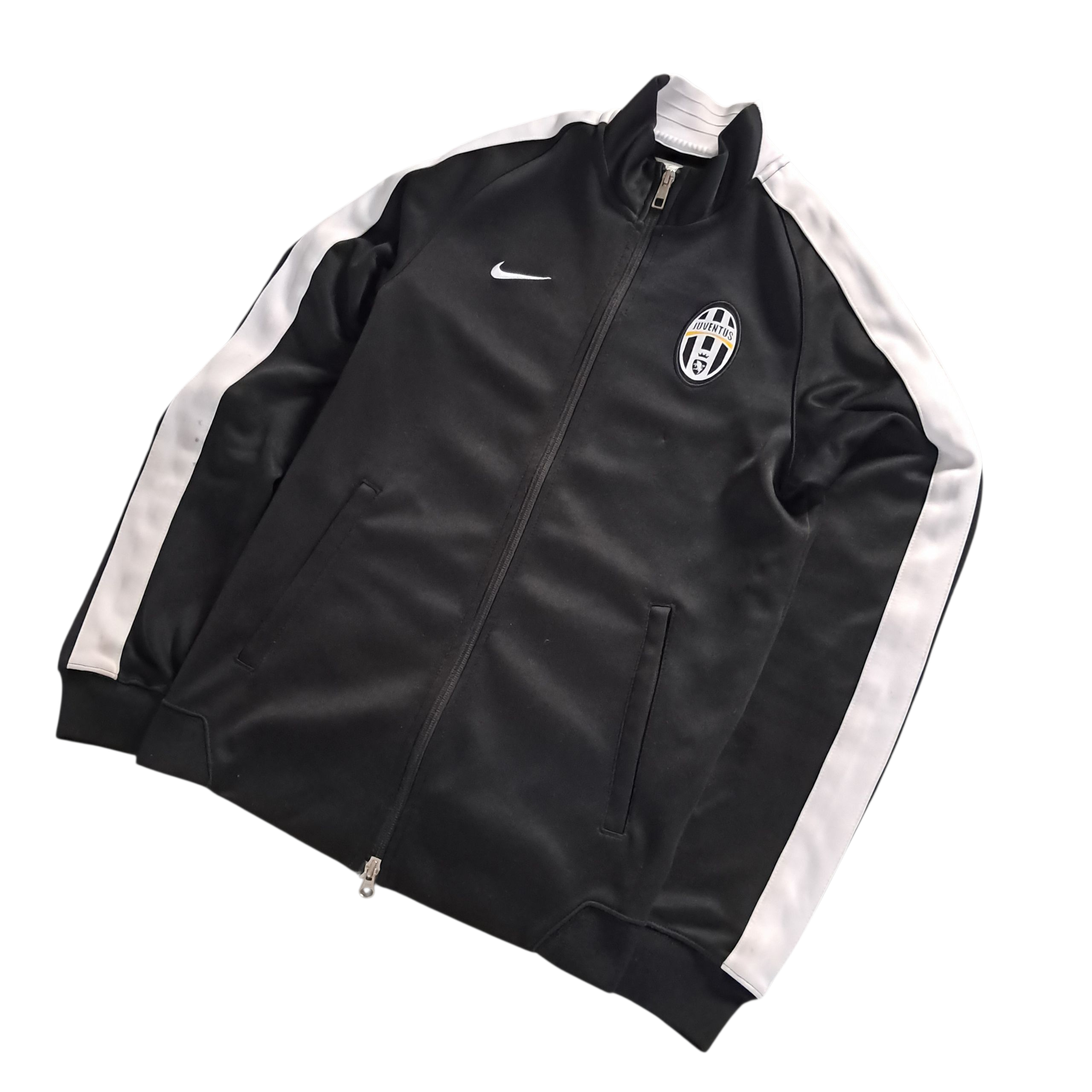 Juventus Turin x Nike Trainingsjacke – Schwarz Weiß – Größe S