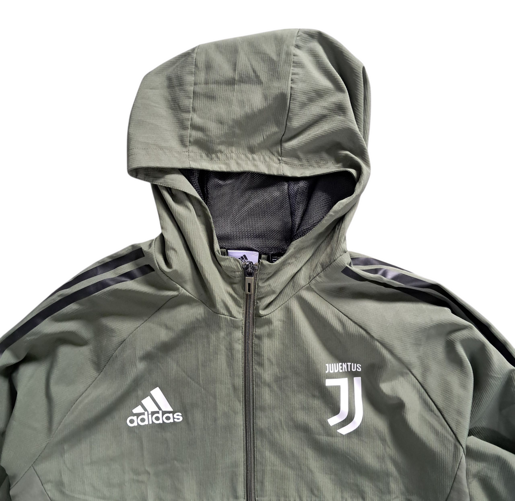 Juventus Turin x Adidas Champions League Trackjacket – Khaki – Größe L