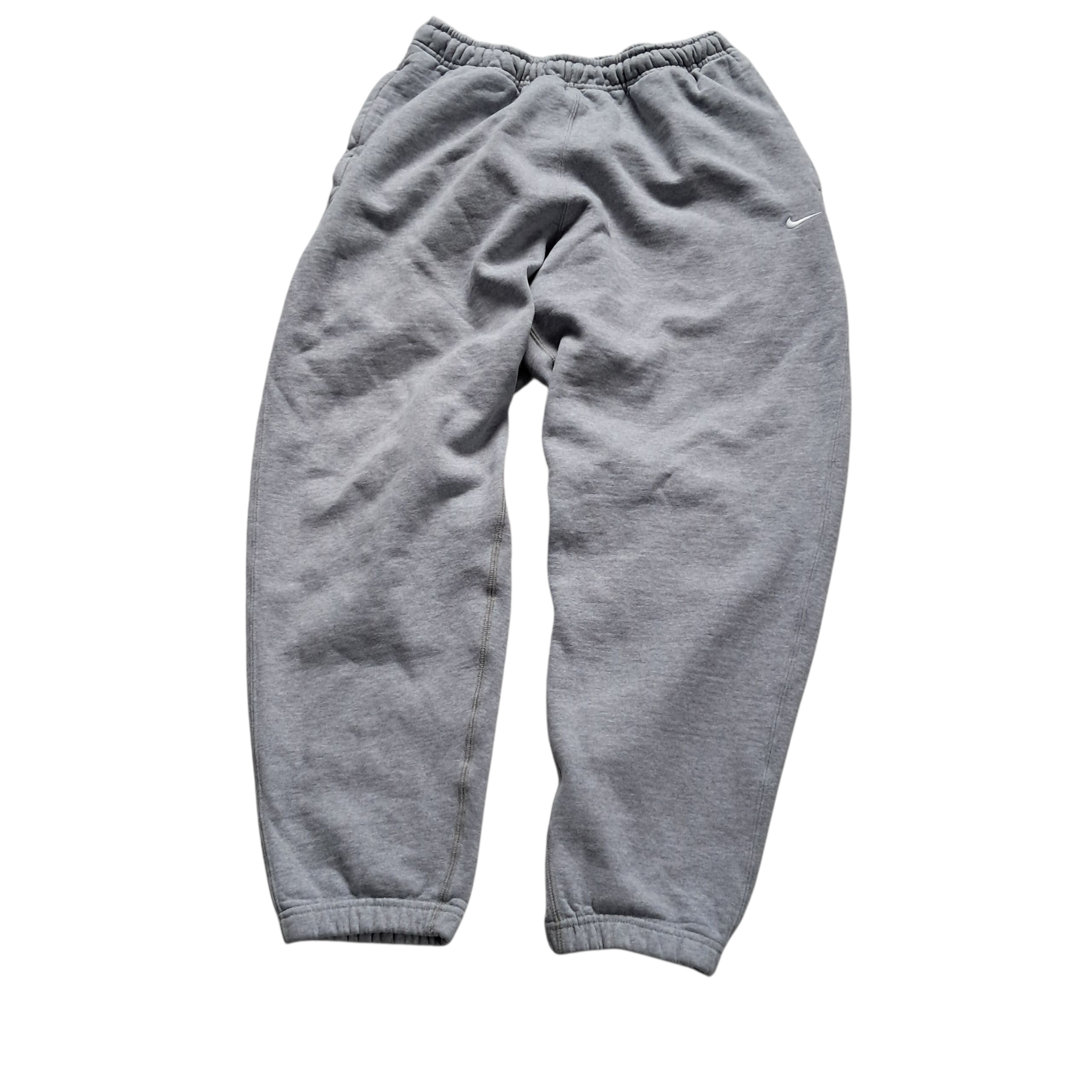 Nike Vintage Jogginghose Baggy Open Leg – Grau – Größe M