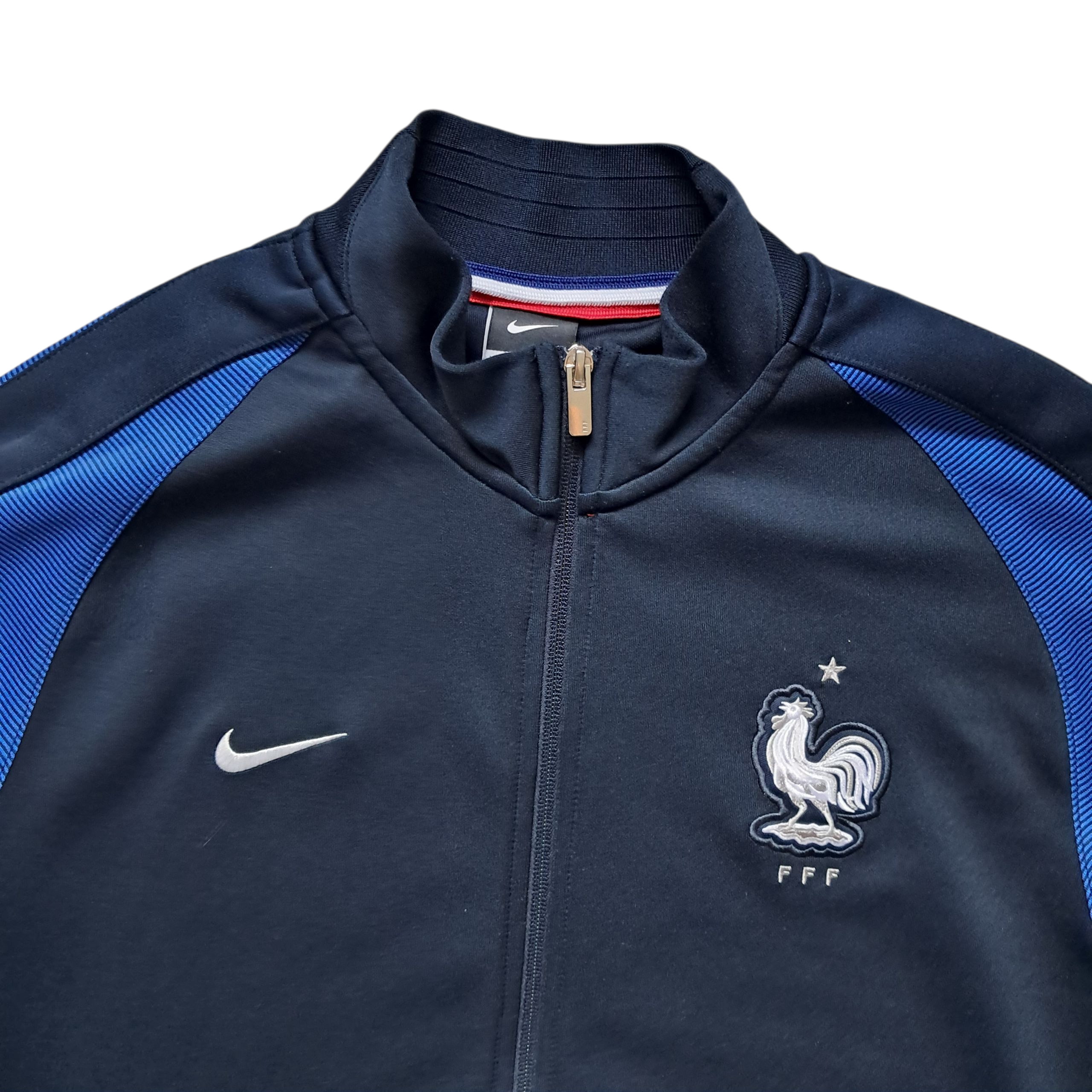 Frankreich x Nike Trainingsjacke – Marineblau – Größe XL
