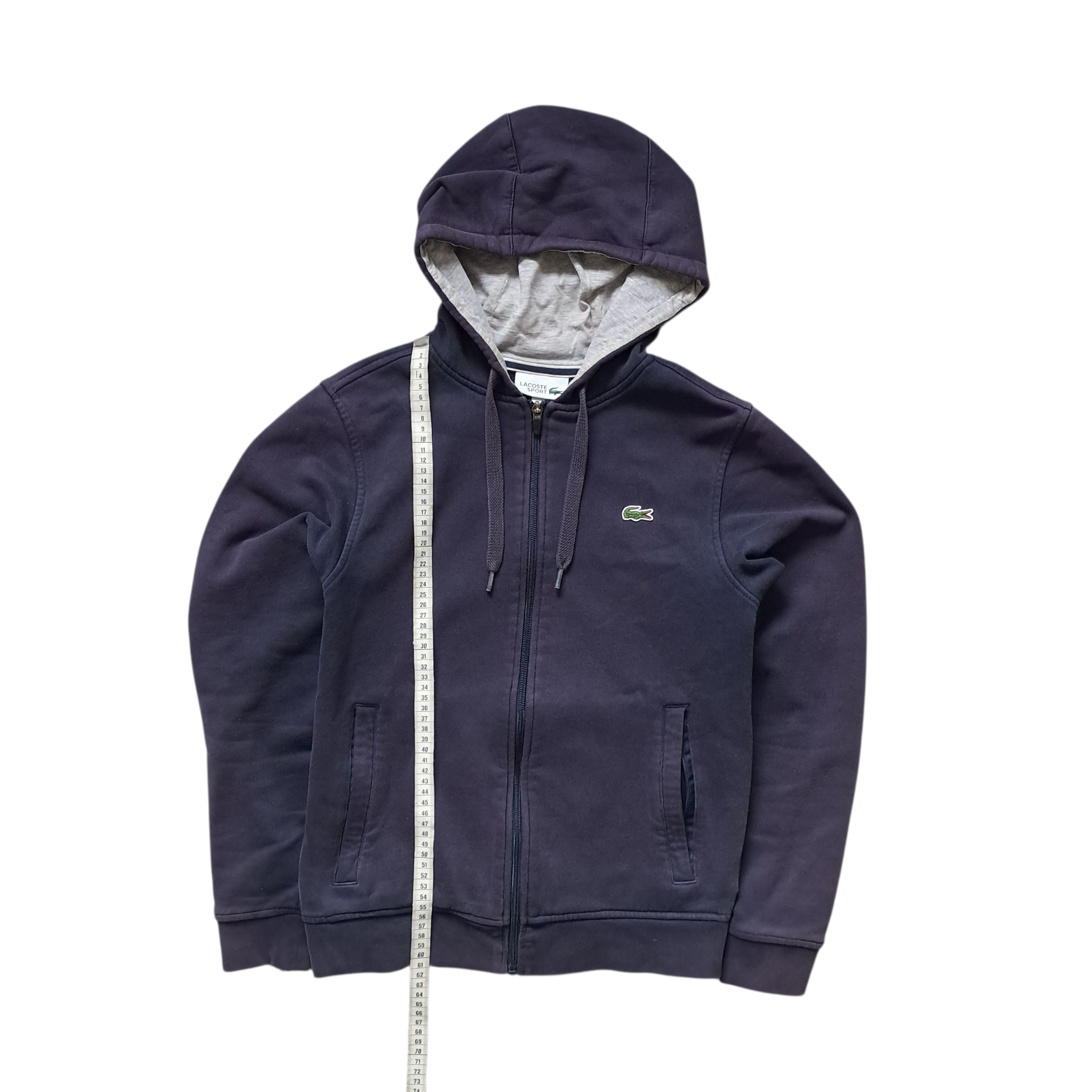 Lacoste Zip Hoodie – Marine – Größe XS