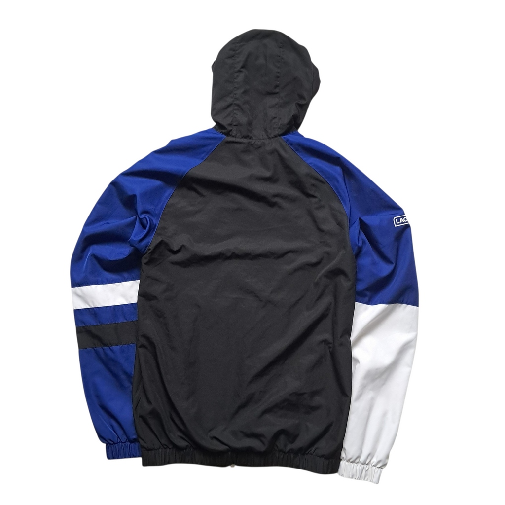 Lacoste Trainingsjacke/Trackjacket Blau Schwarz Weiß - Größe XS