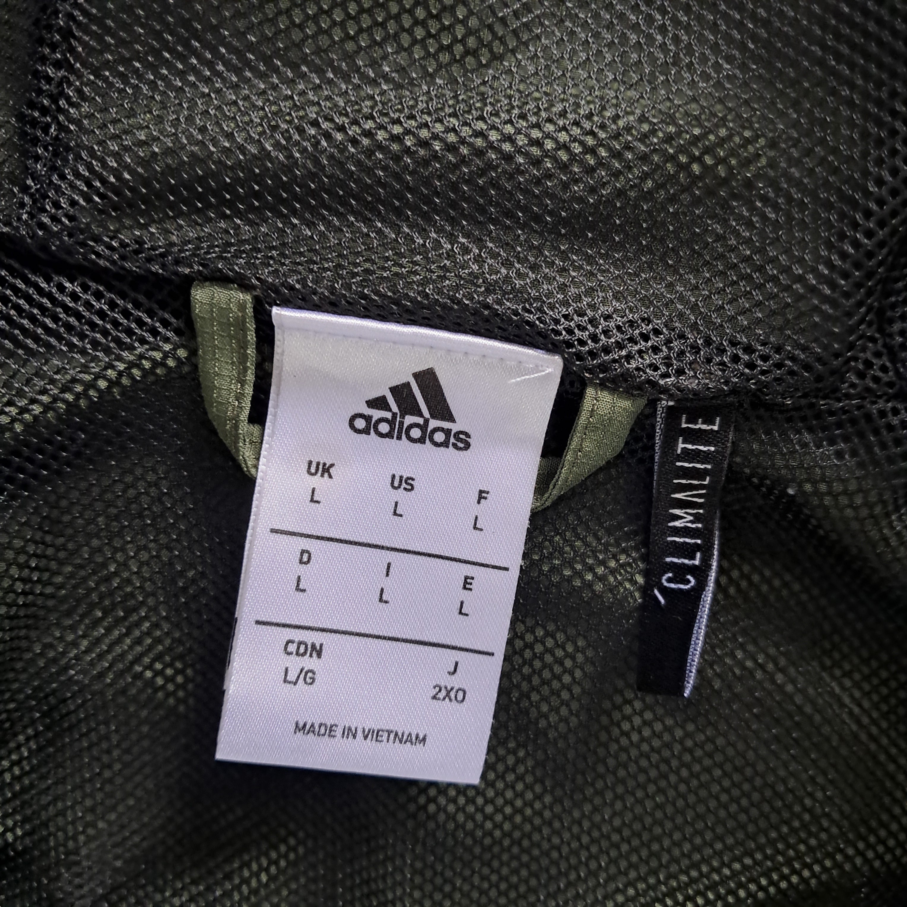 Juventus Turin x Adidas Champions League Trackjacket – Khaki – Größe L