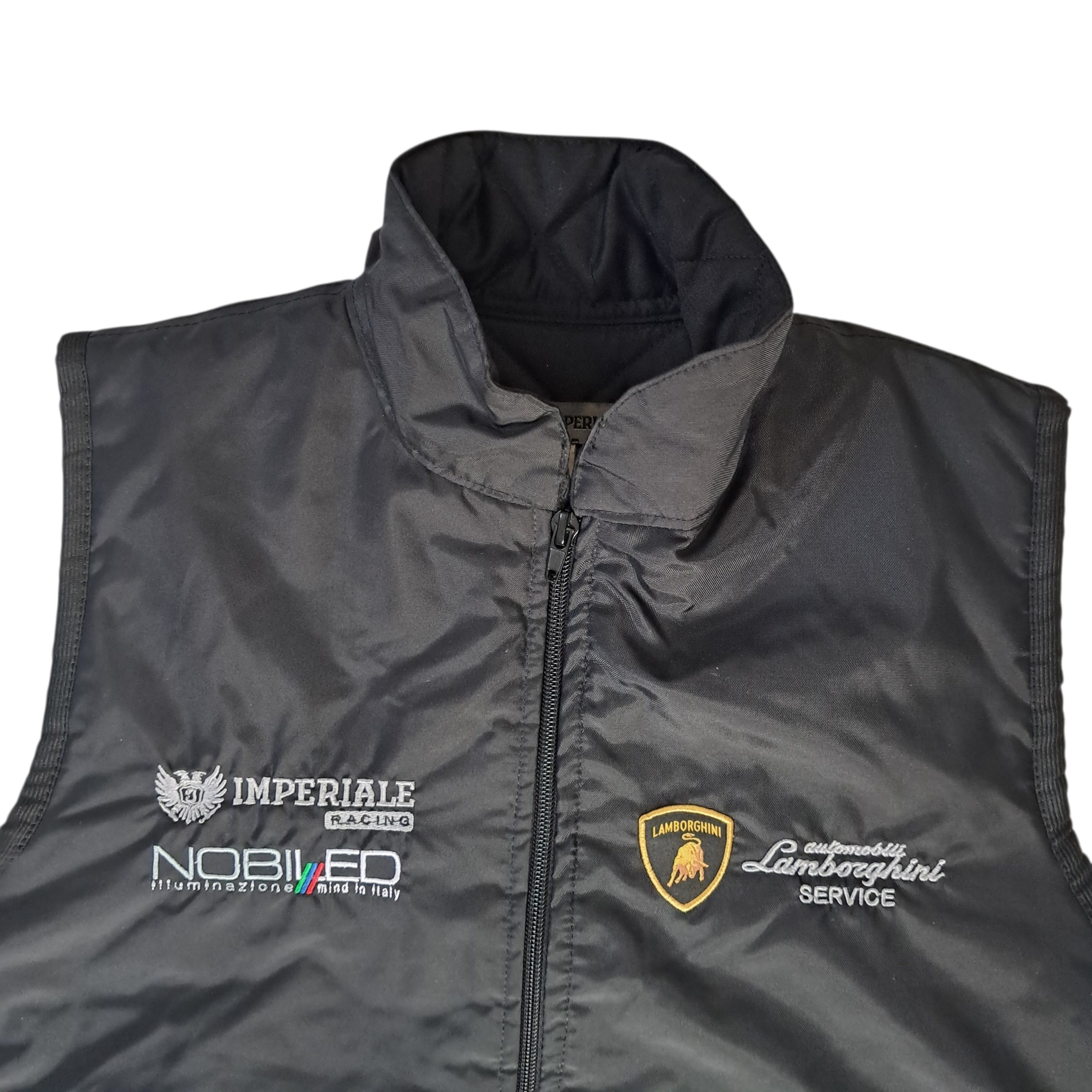 Lamborghini (Imperiale) Weste – Schwarz/Weiß – Größe S